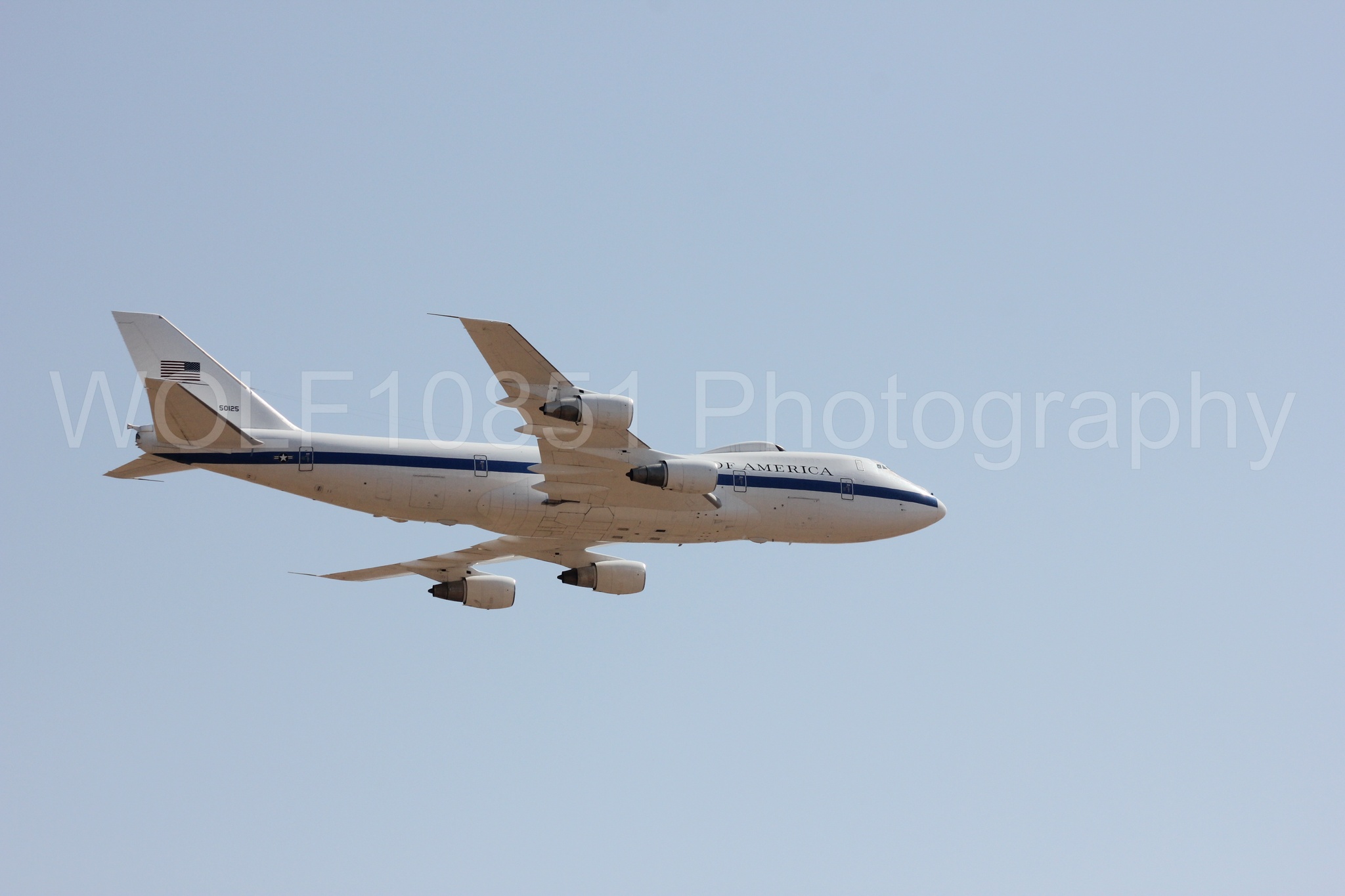 Aviation photography by WOLF10851 featuring California Capital Airshow 2017, E-4B Nightwatch.