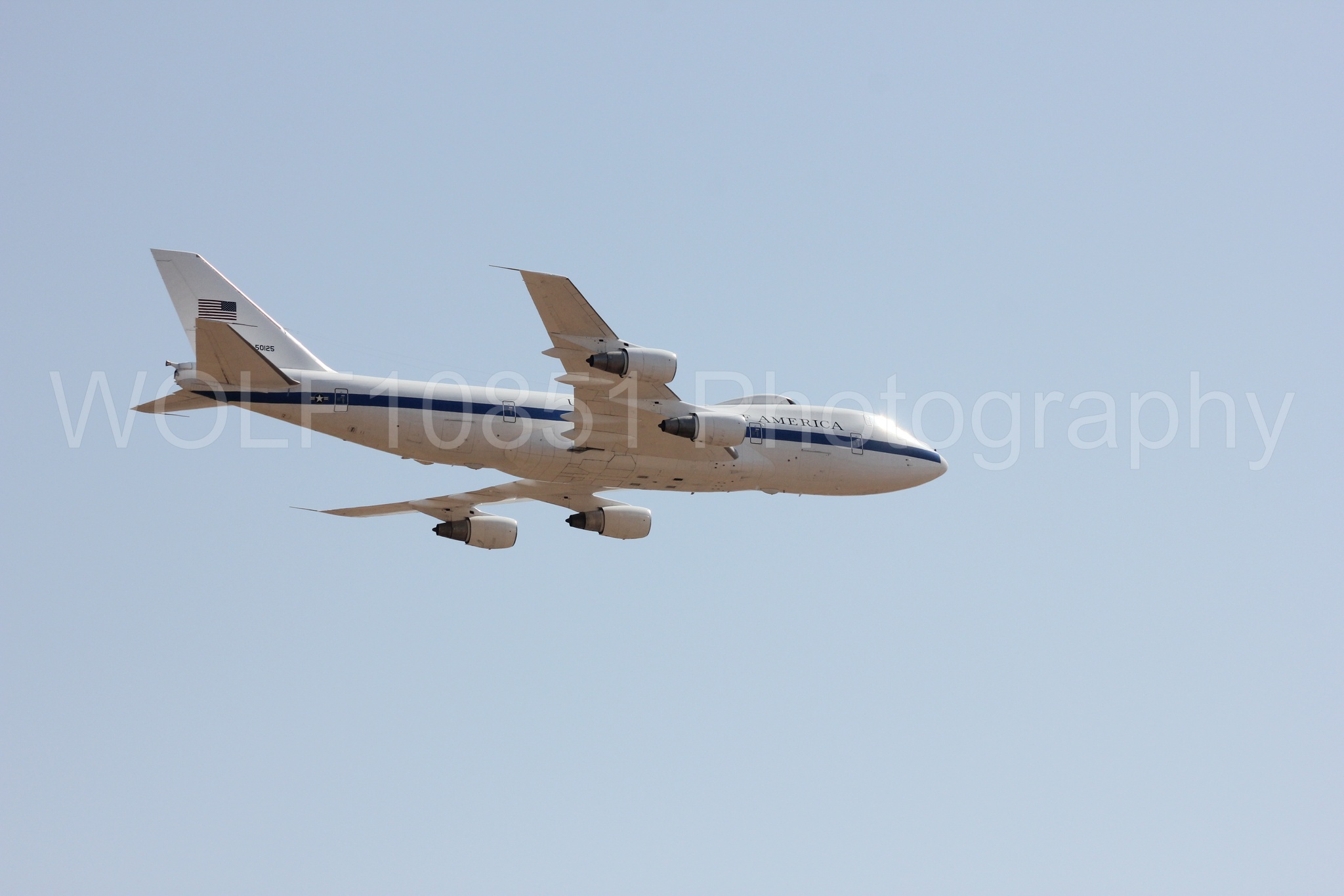 Aviation photography by WOLF10851 featuring California Capital Airshow 2017, E-4B Nightwatch.