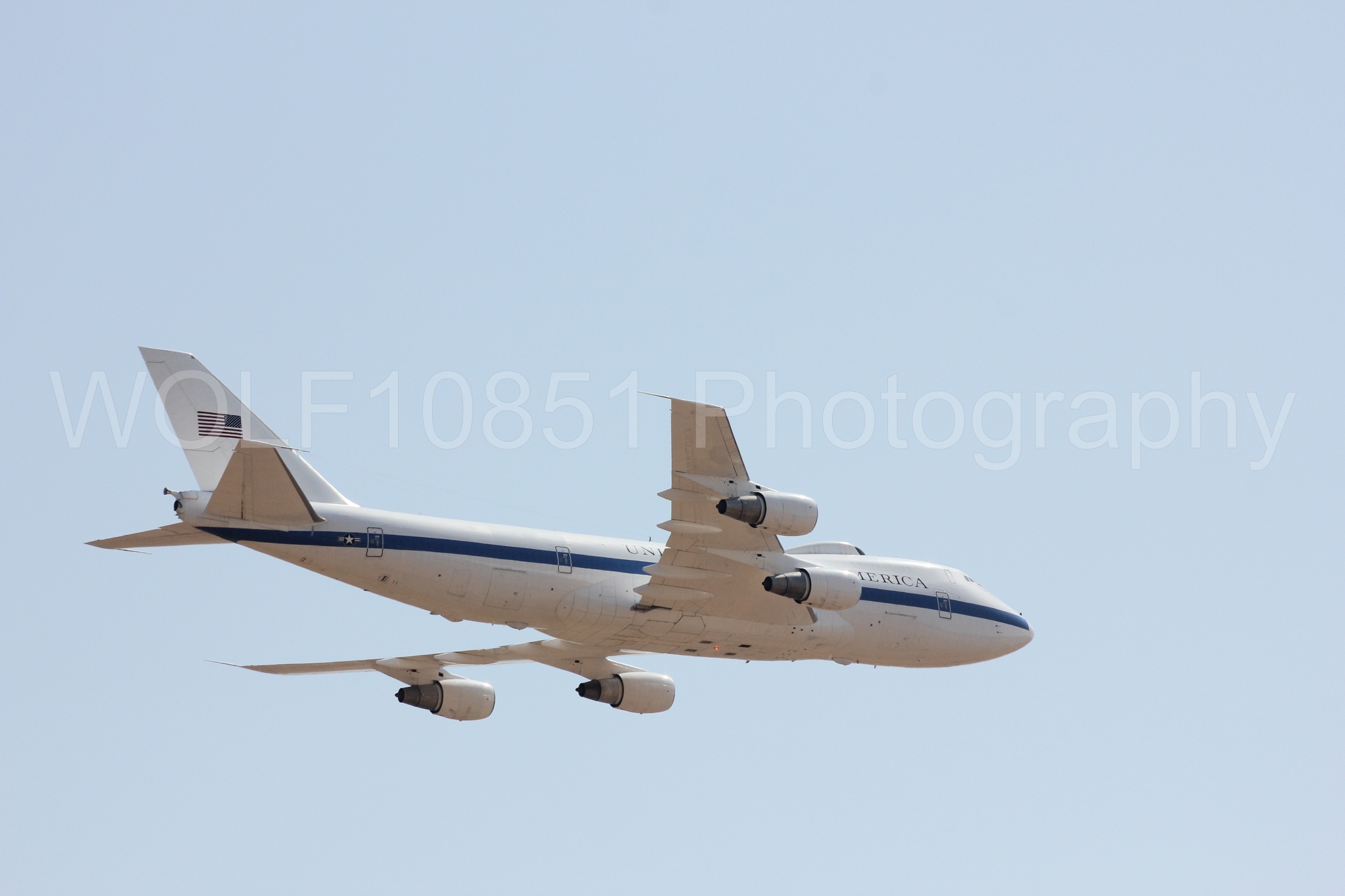 Aviation photography by WOLF10851 featuring California Capital Airshow 2017, E-4B Nightwatch.