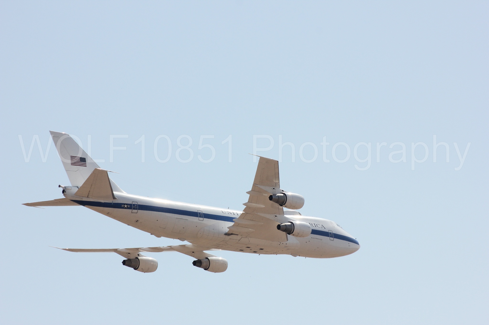 Aviation photography by WOLF10851 featuring California Capital Airshow 2017, E-4B Nightwatch.