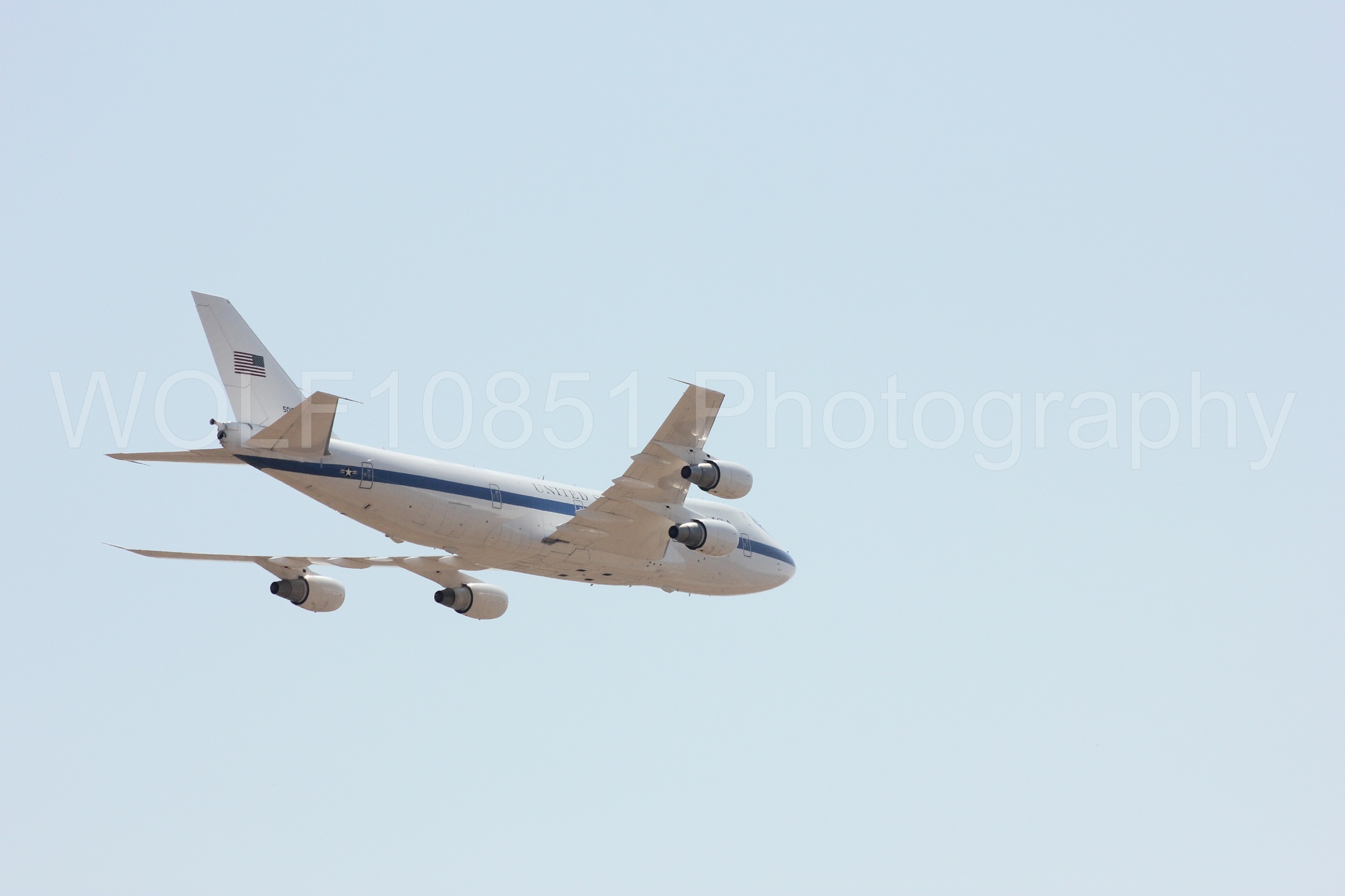 Aviation photography by WOLF10851 featuring California Capital Airshow 2017, E-4B Nightwatch.