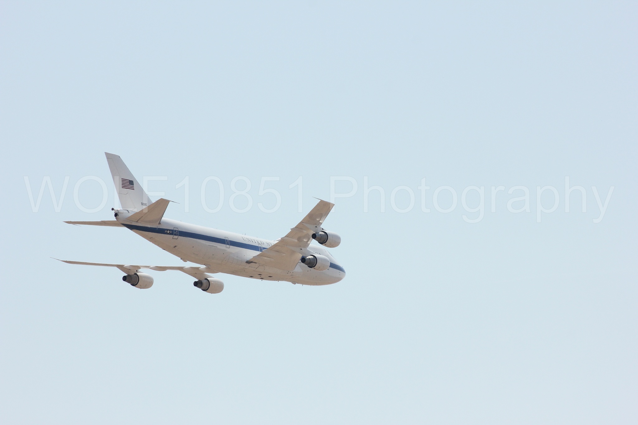 Aviation photography by WOLF10851 featuring California Capital Airshow 2017, E-4B Nightwatch.