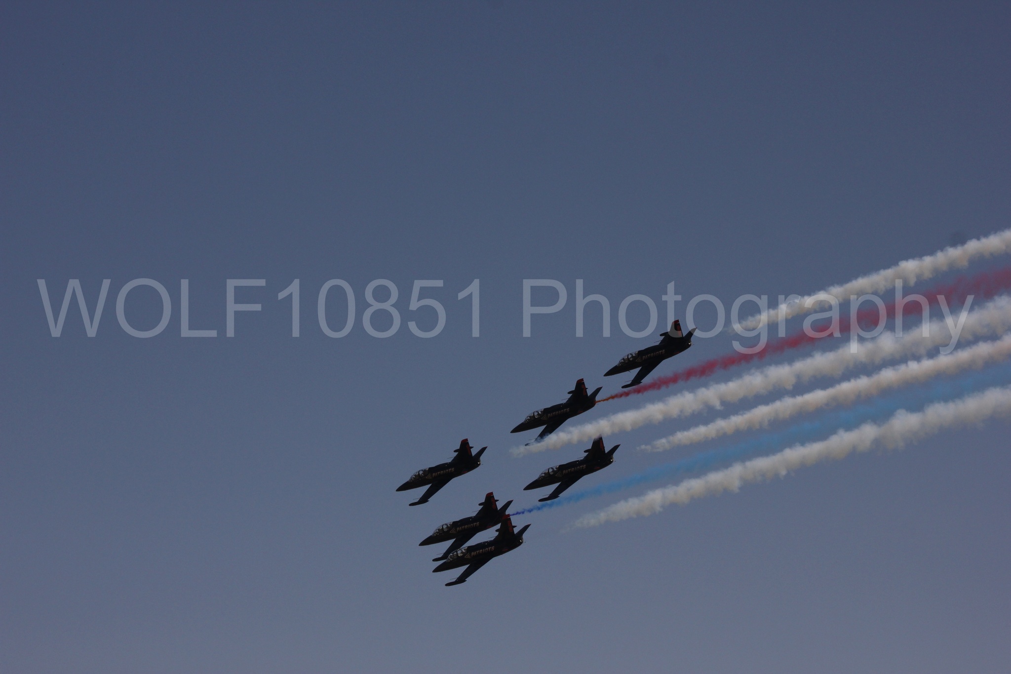 Aviation photography by WOLF10851 featuring L-39 Albatros, The Patriots Jet Demonstration Team, All Black Red lettering.