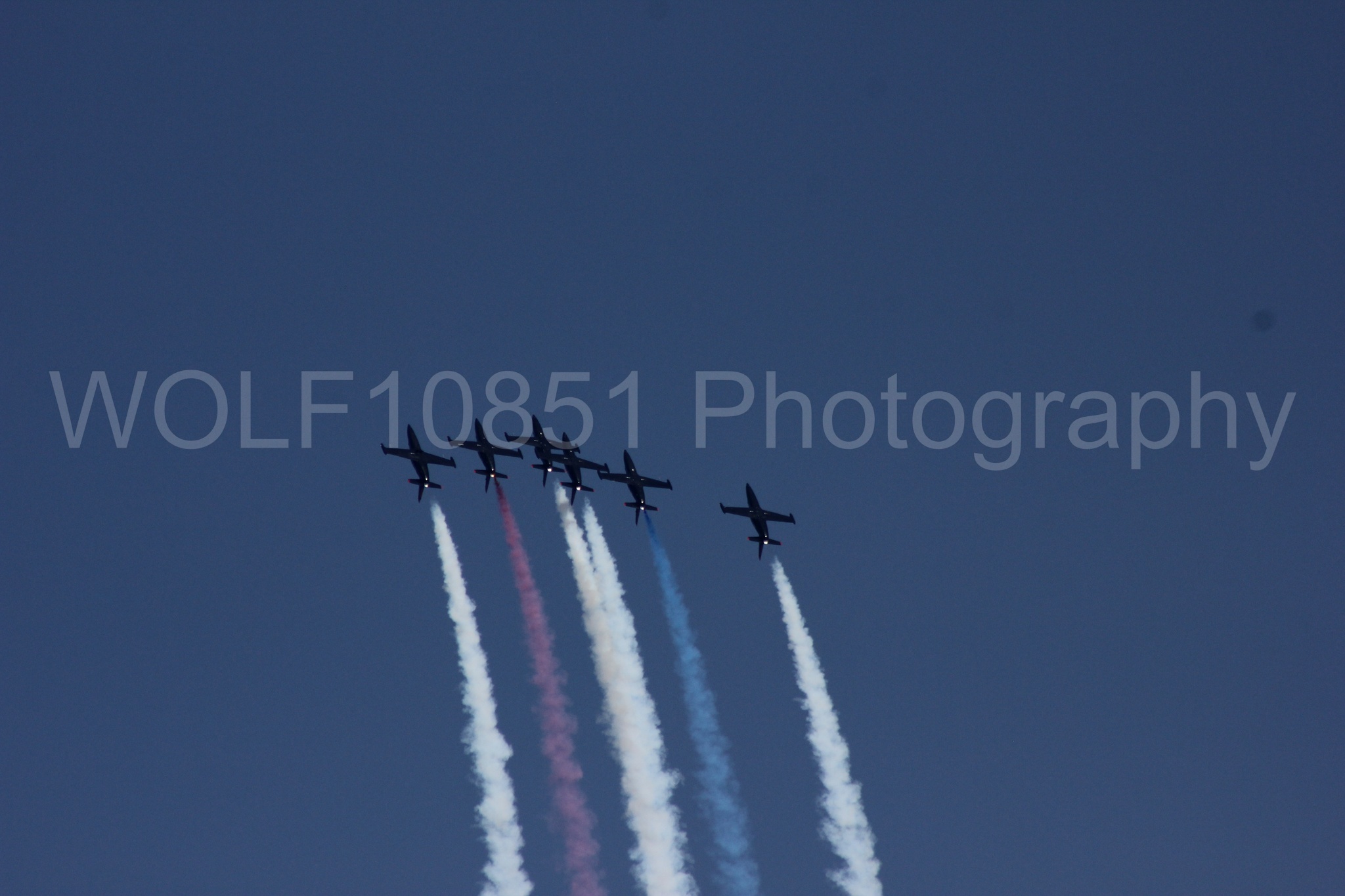 Aviation photography by WOLF10851 featuring L-39 Albatros, The Patriots Jet Demonstration Team, All Black Red lettering, California Capital Airshow 2017.