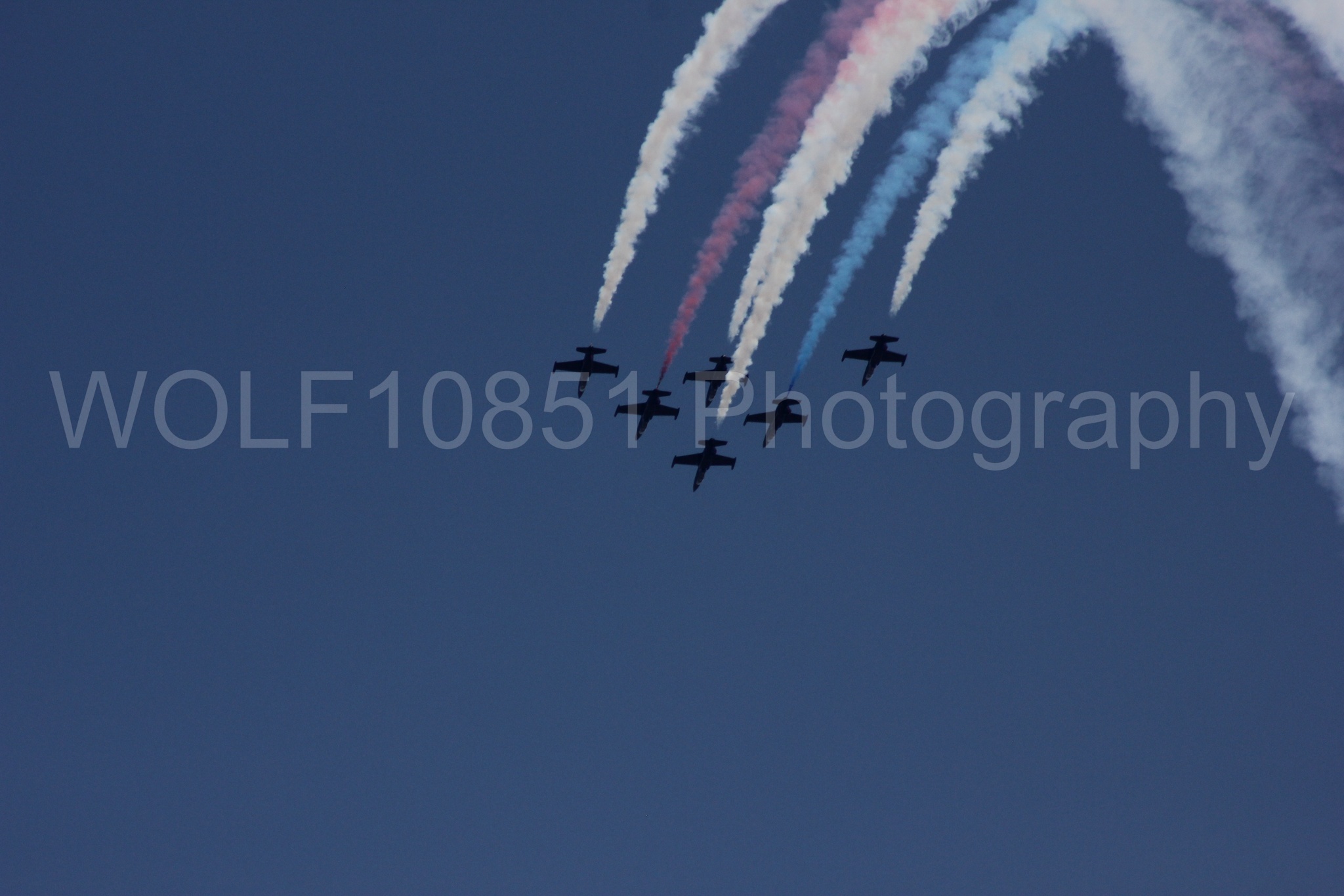 Aviation photography by WOLF10851 featuring L-39 Albatros, The Patriots Jet Demonstration Team, All Black Red lettering, California Capital Airshow 2017.
