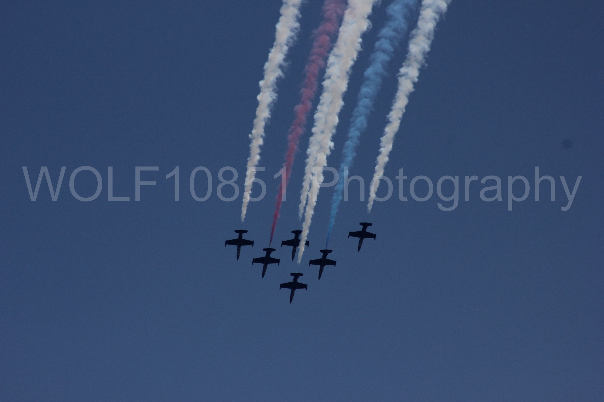 Aviation photography by WOLF10851 featuring L-39 Albatros, The Patriots Jet Demonstration Team, All Black Red lettering, California Capital Airshow 2017.