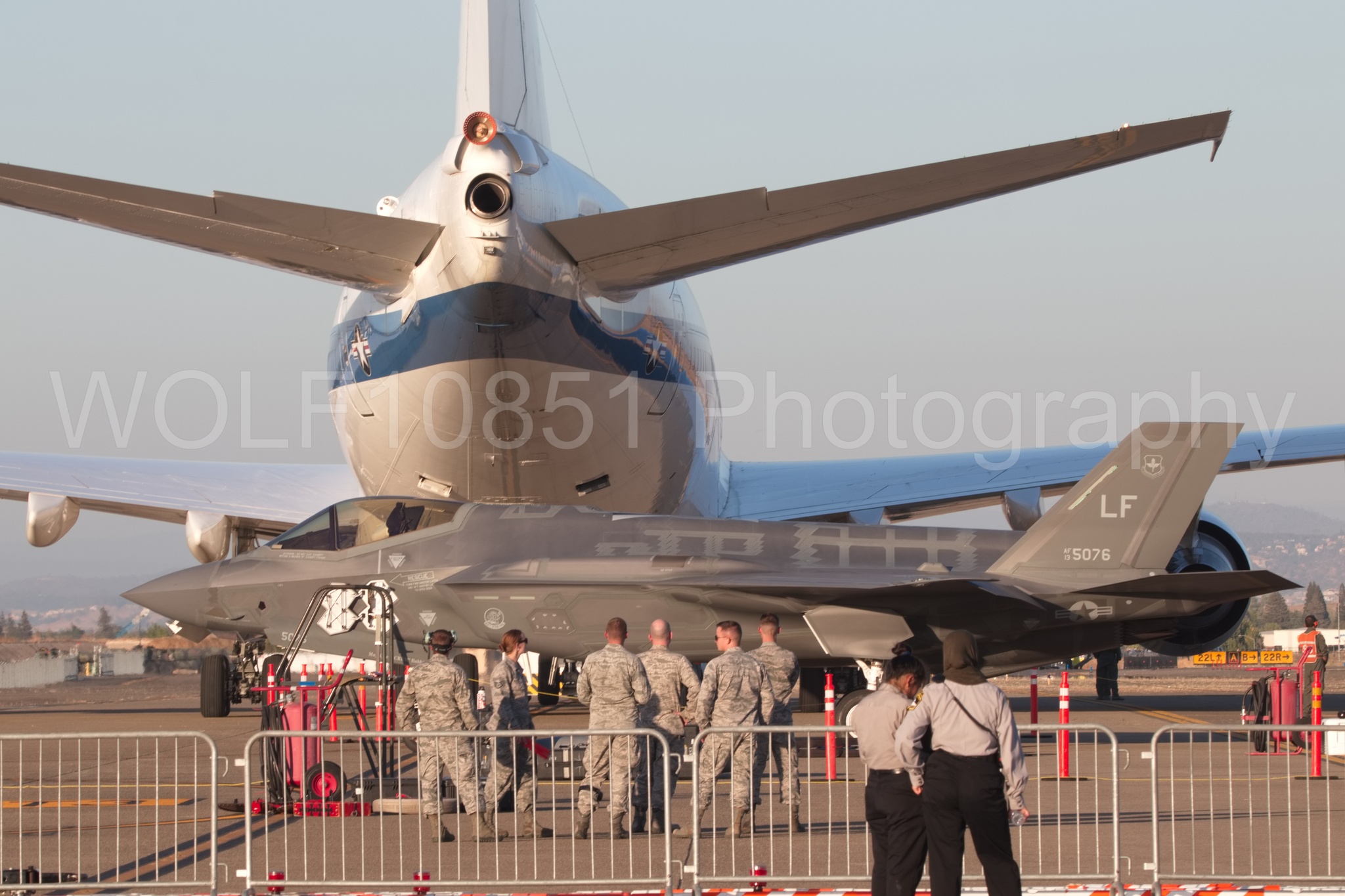 Aviation photography by WOLF10851 featuring E-4B Nightwatch, California Capital Airshow 2018.