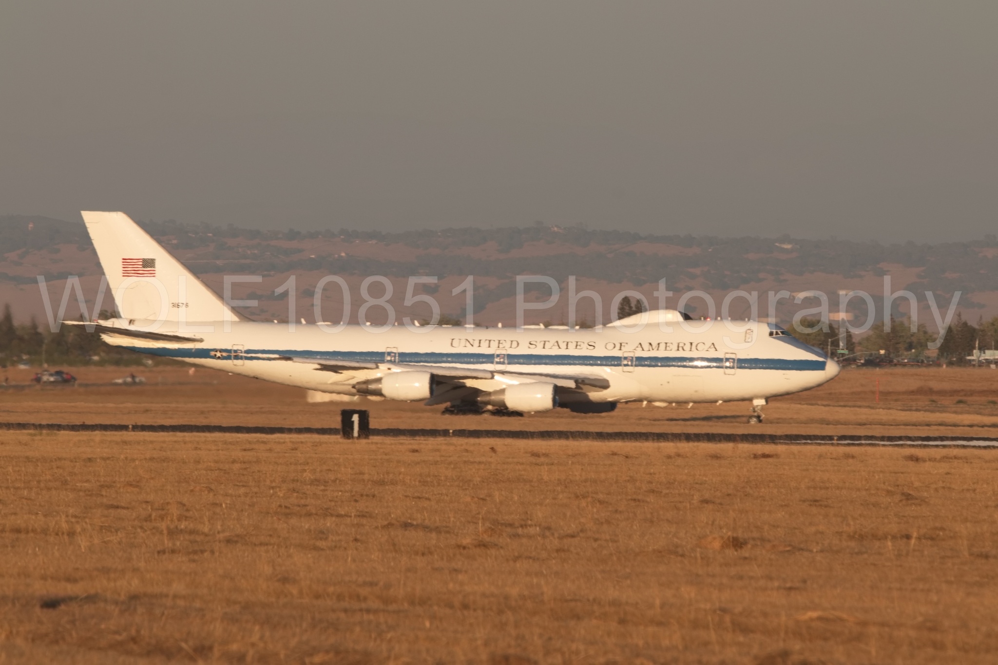 Aviation photography by WOLF10851 featuring E-4B Nightwatch, California Capital Airshow 2018.