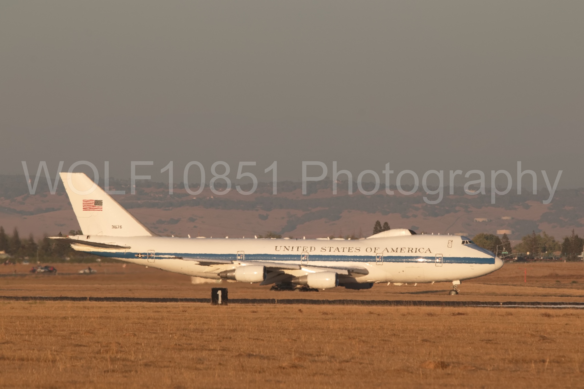 Aviation photography by WOLF10851 featuring E-4B Nightwatch, California Capital Airshow 2018.