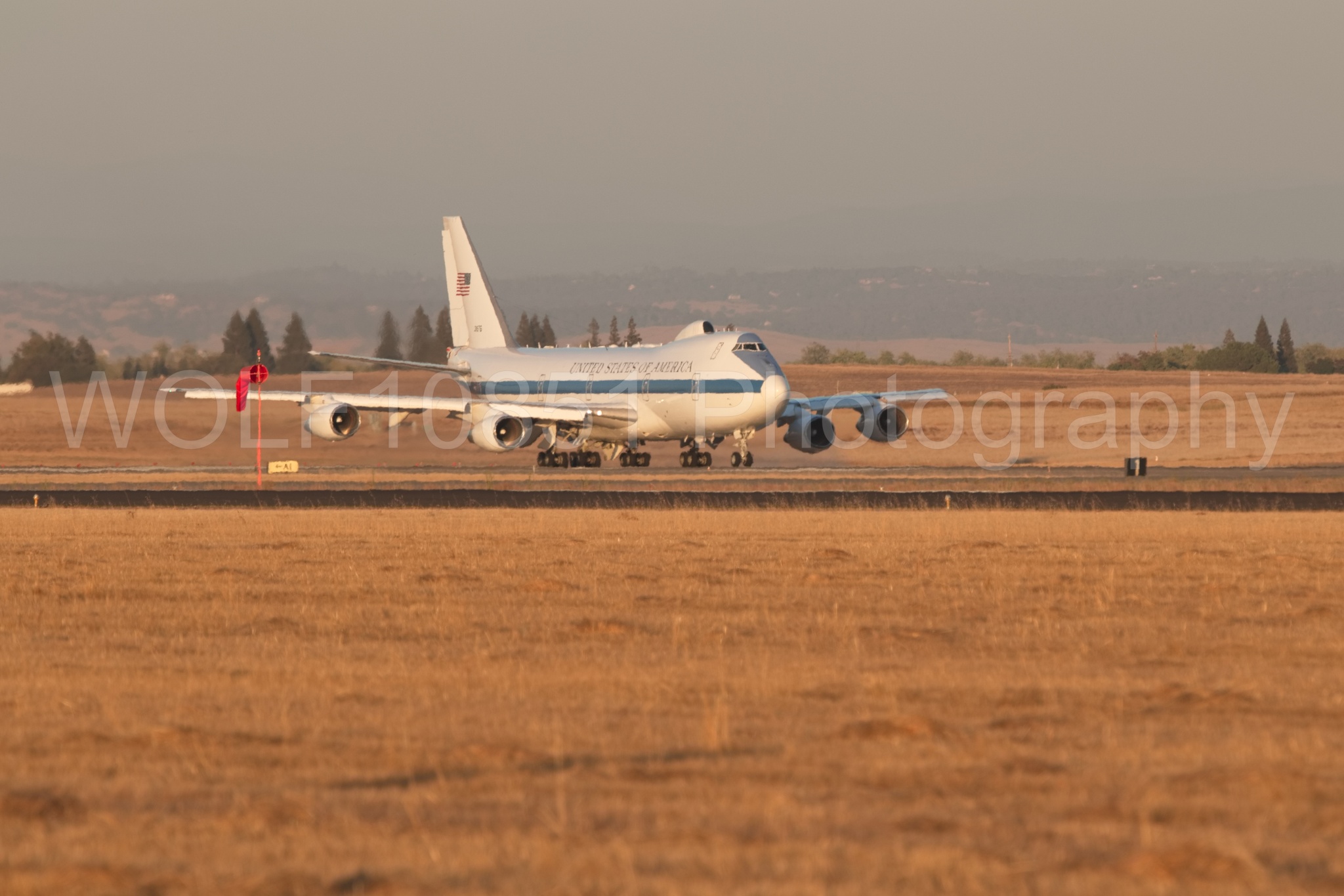 Aviation photography by WOLF10851 featuring E-4B Nightwatch, California Capital Airshow 2018.