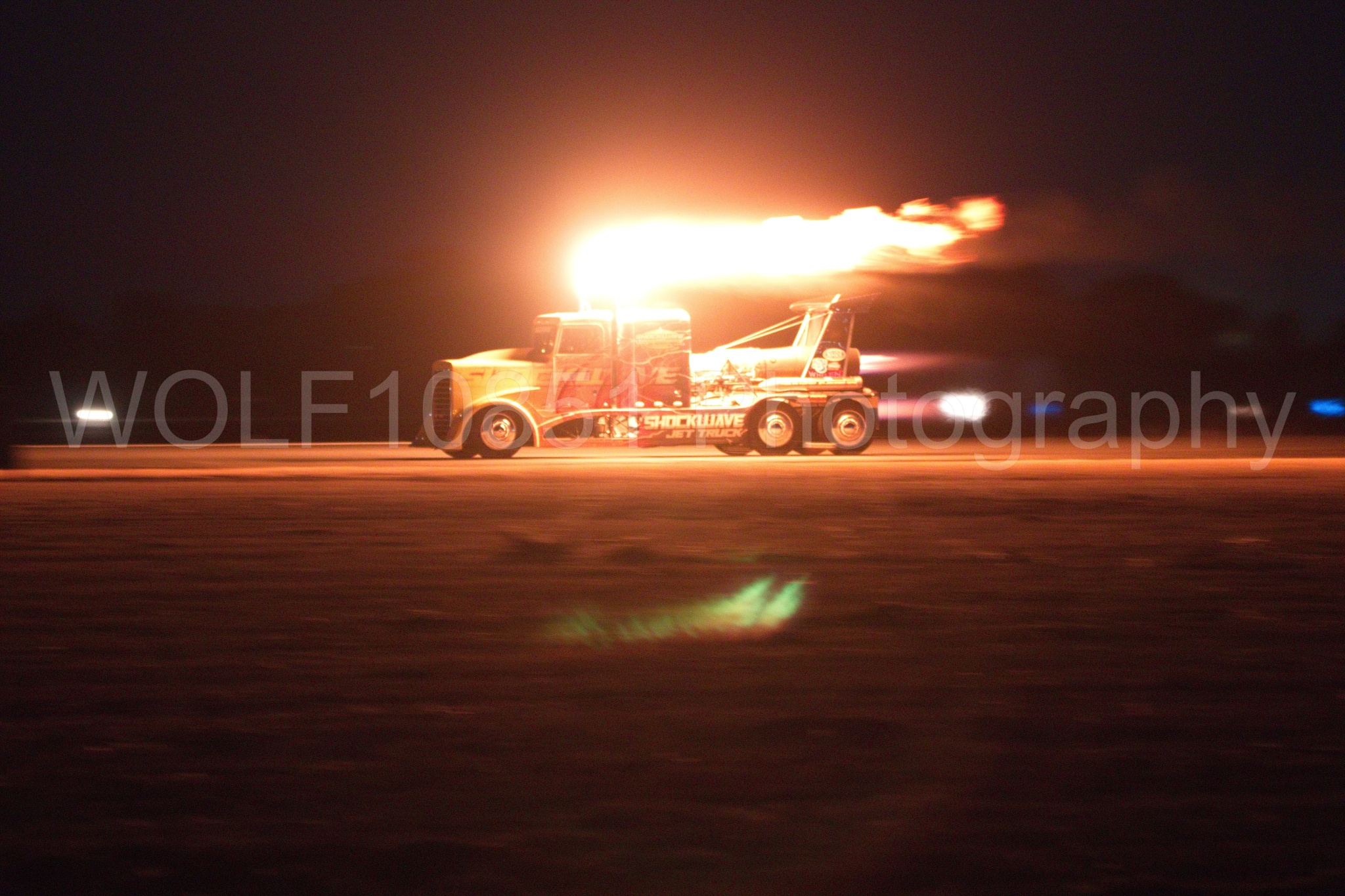 Aviation photography by WOLF10851 featuring ShockWave Jet Truck, California Capital Airshow 2018, Night time Air Show.