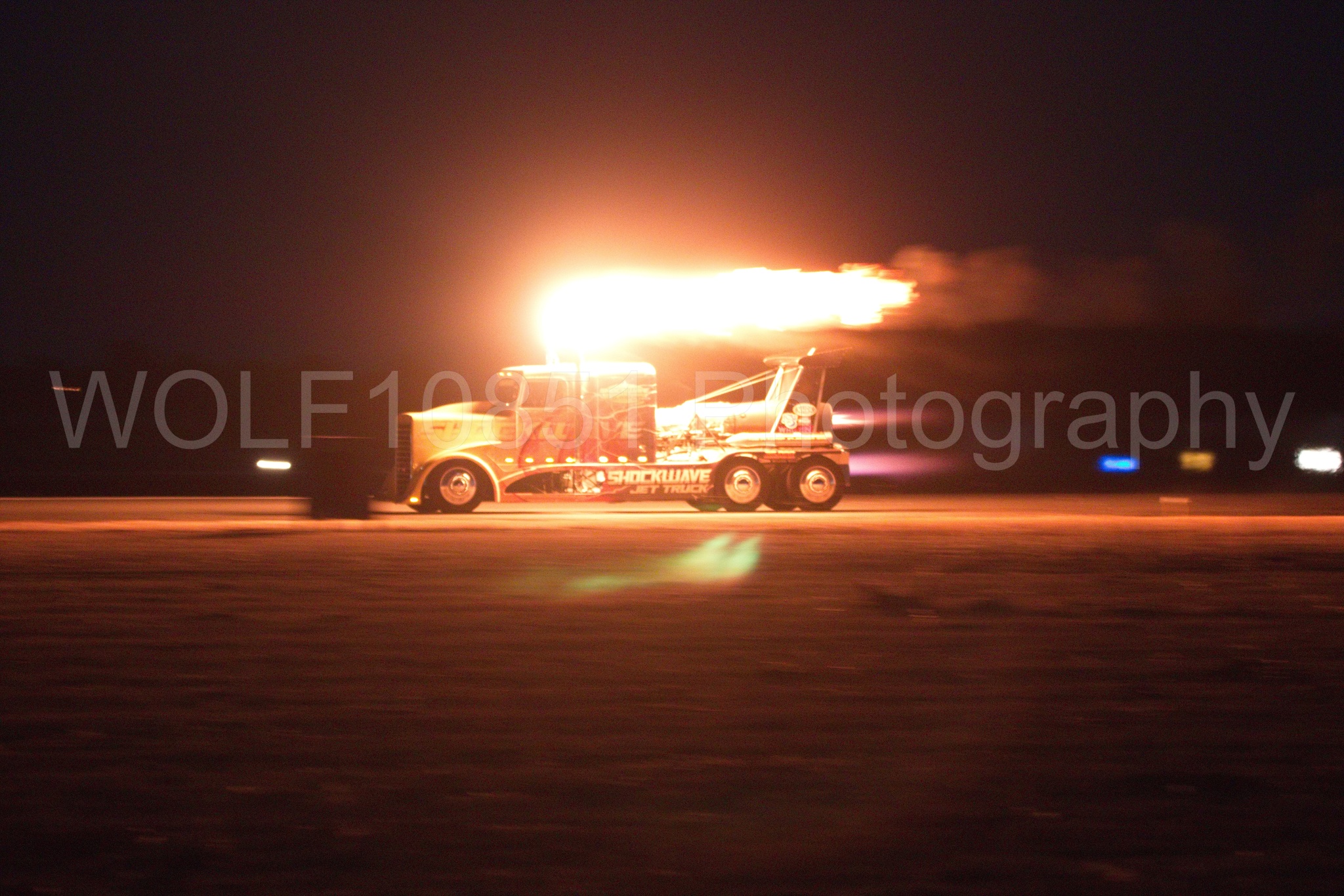 Aviation photography by WOLF10851 featuring ShockWave Jet Truck, California Capital Airshow 2018, Night time Air Show.