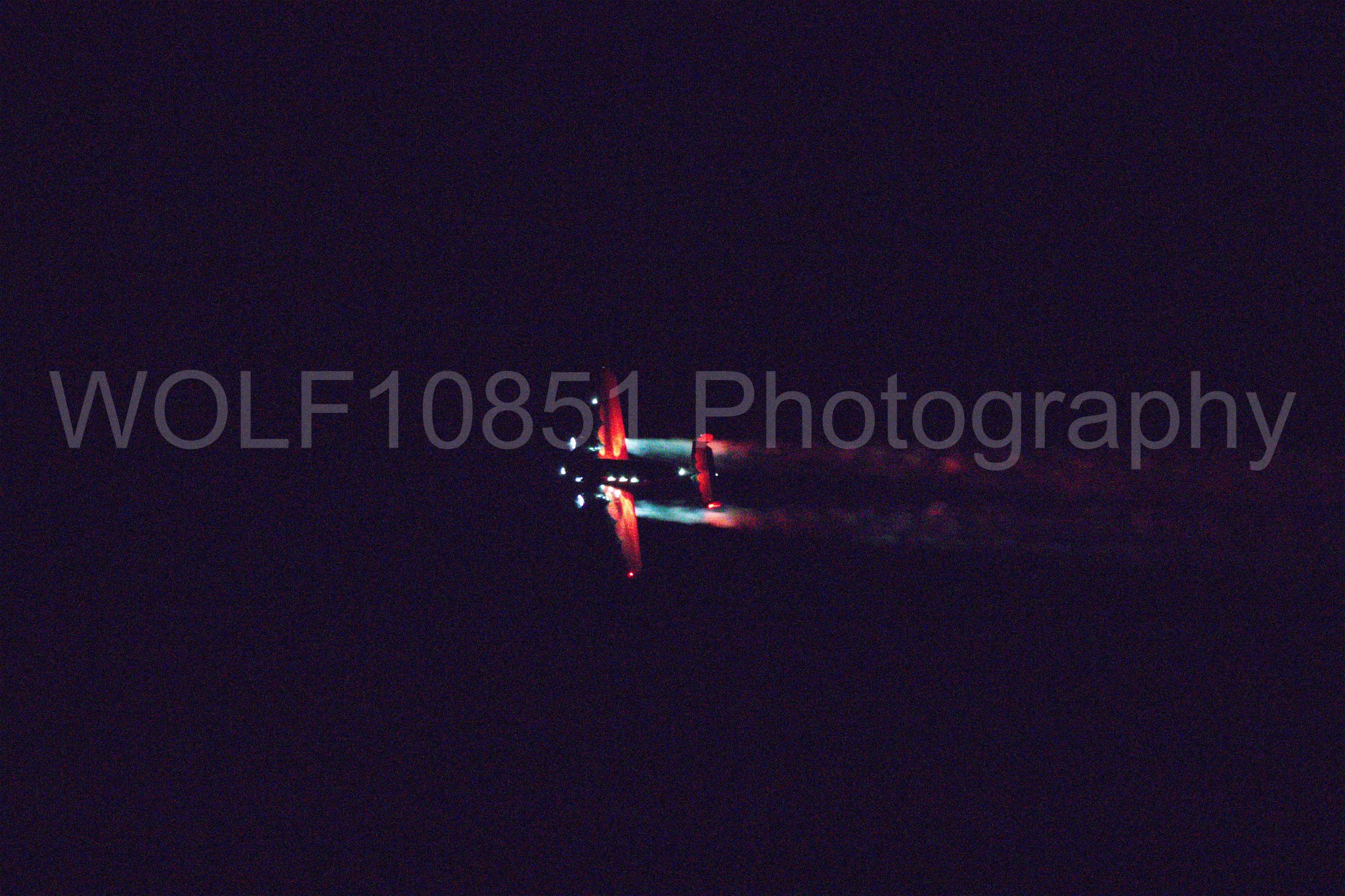 Aviation photography by WOLF10851 featuring Beechcraft Twin Beech 18, California Capital Airshow 2018, Night time Air Show, Younkin airshows, AT-7C.