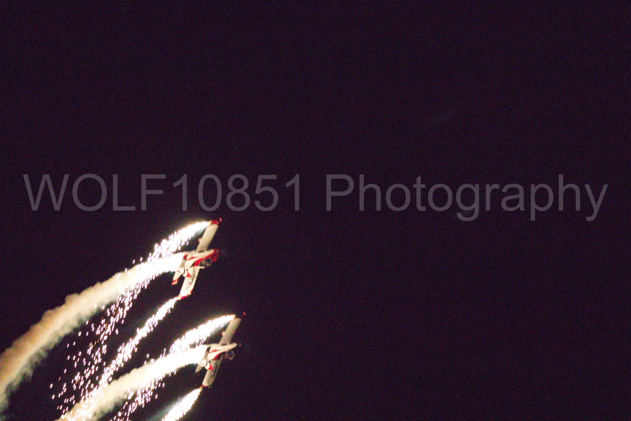 Aviation photography by WOLF10851 featuring California Capital Airshow 2018, Night time Air Show, Van RV-8, Redline Airshows.