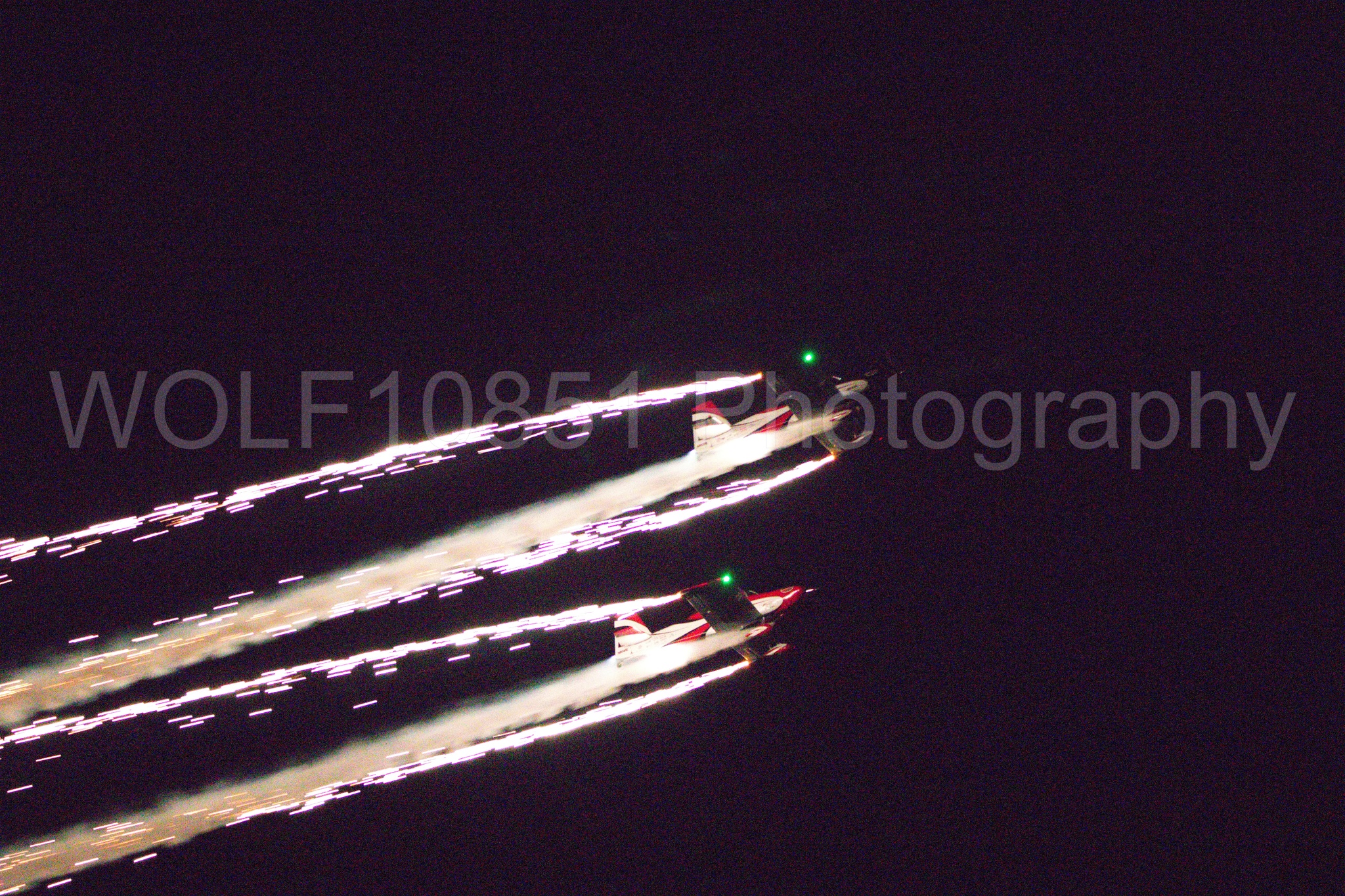 Aviation photography by WOLF10851 featuring California Capital Airshow 2018, Night time Air Show, Van RV-8, Redline Airshows.