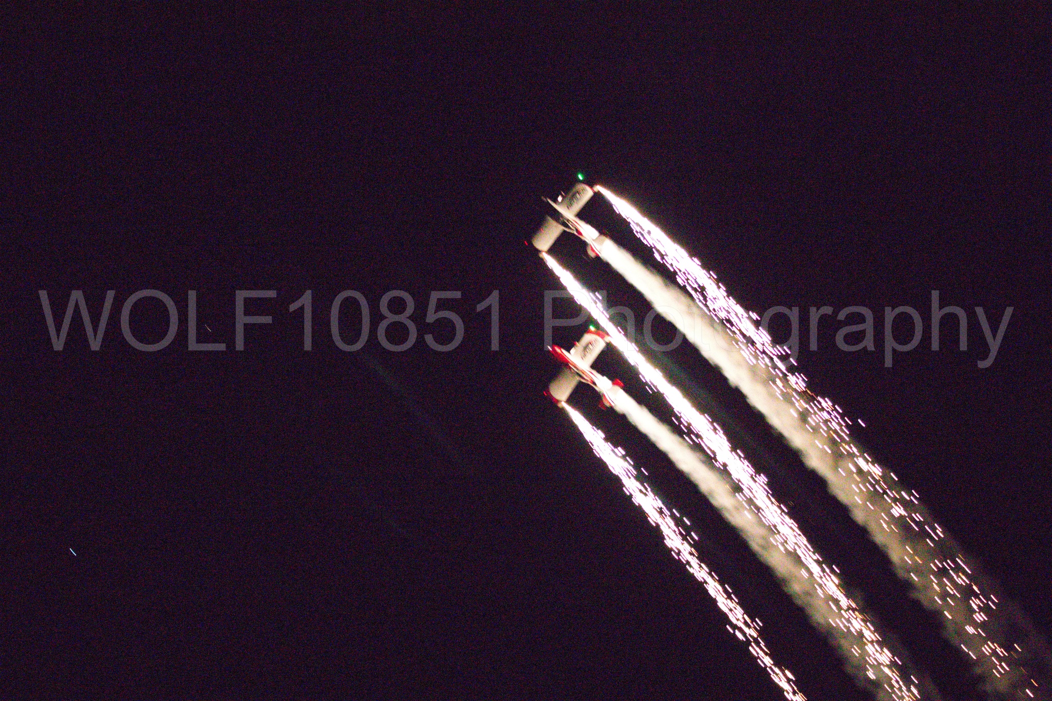 Aviation photography by WOLF10851 featuring California Capital Airshow 2018, Night time Air Show, Van RV-8, Redline Airshows.