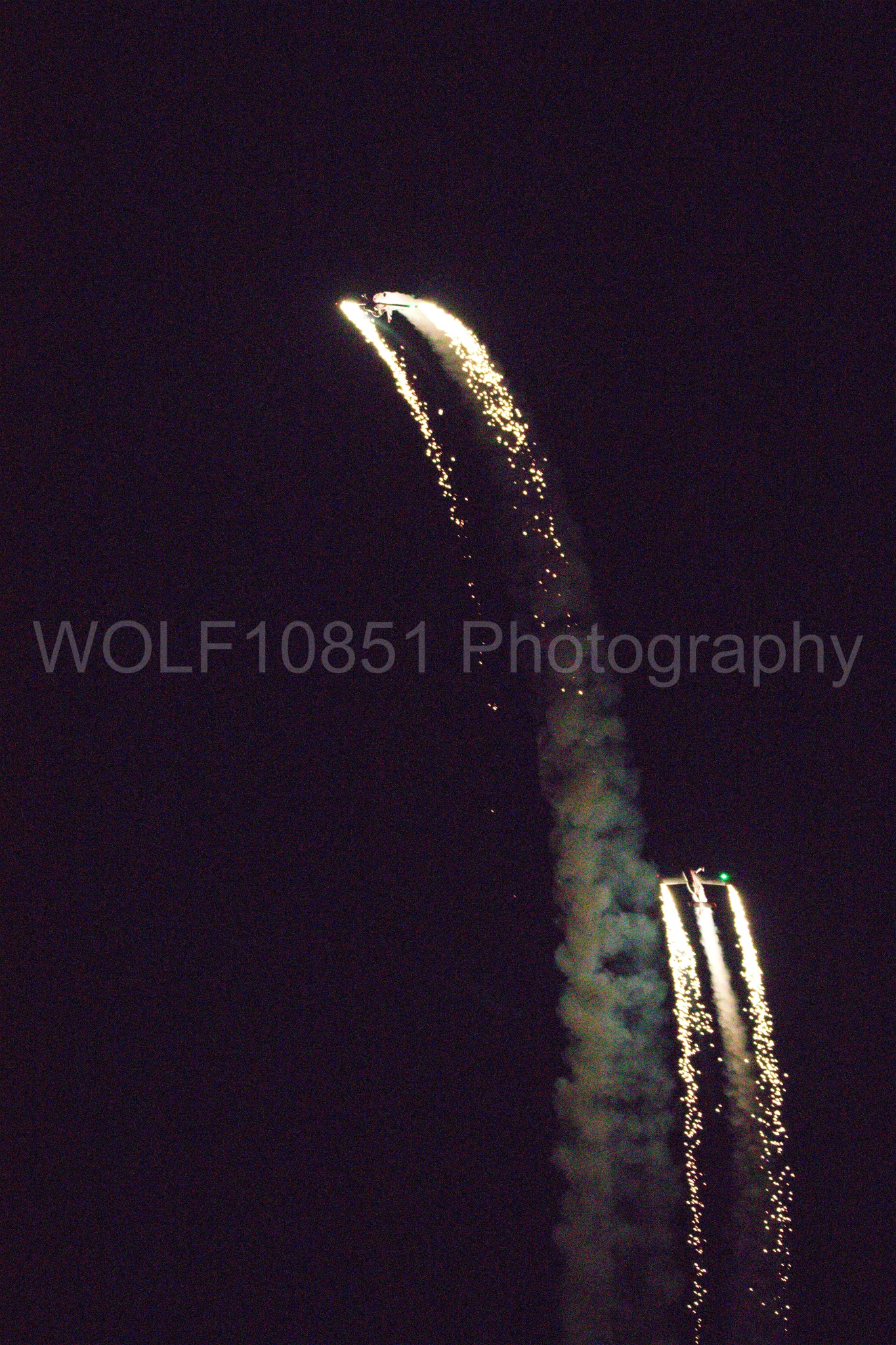 Aviation photography by WOLF10851 featuring California Capital Airshow 2018, Night time Air Show, Van RV-8, Redline Airshows.