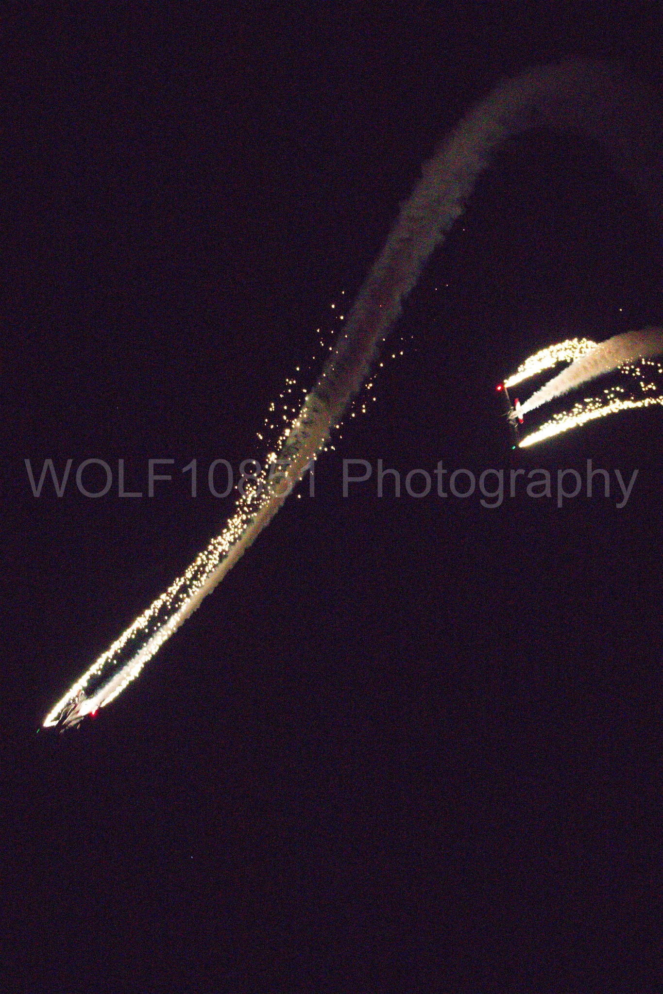 Aviation photography by WOLF10851 featuring California Capital Airshow 2018, Night time Air Show, Van RV-8, Redline Airshows.