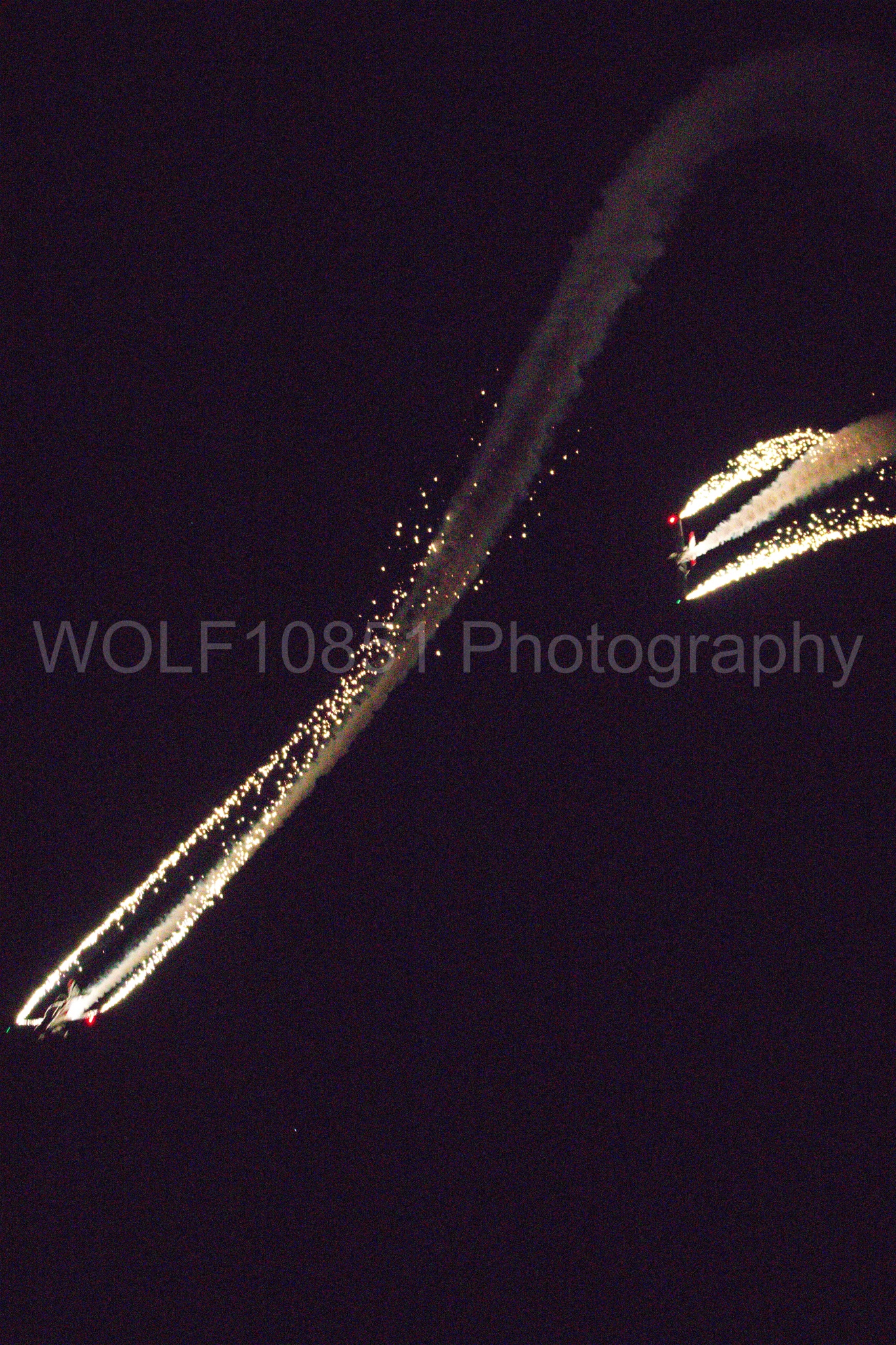 Aviation photography by WOLF10851 featuring California Capital Airshow 2018, Night time Air Show, Van RV-8, Redline Airshows.