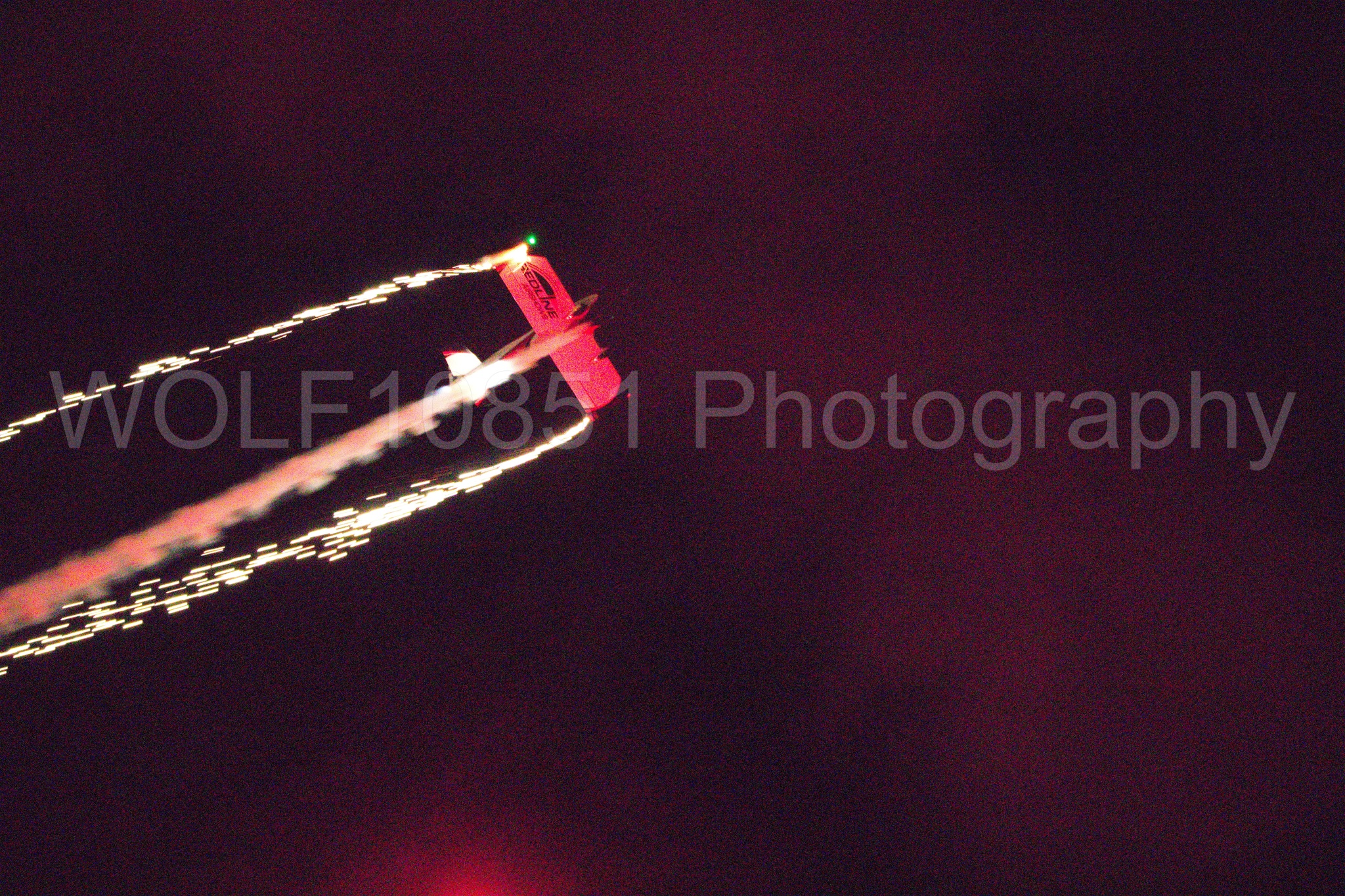 Aviation photography by WOLF10851 featuring California Capital Airshow 2018, Night time Air Show, Van RV-8, Redline Airshows.