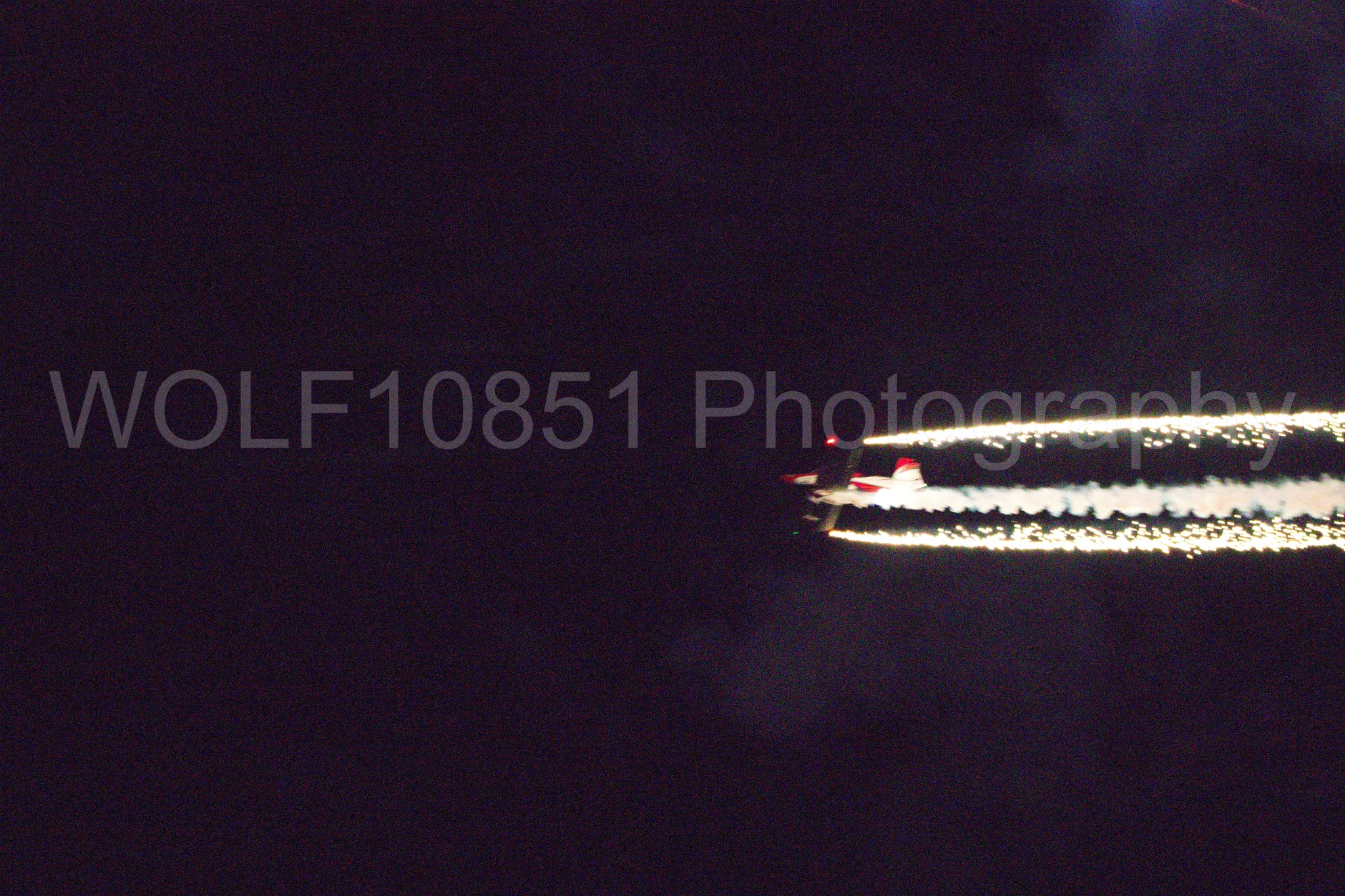 Aviation photography by WOLF10851 featuring California Capital Airshow 2018, Night time Air Show, Van RV-8, Redline Airshows.