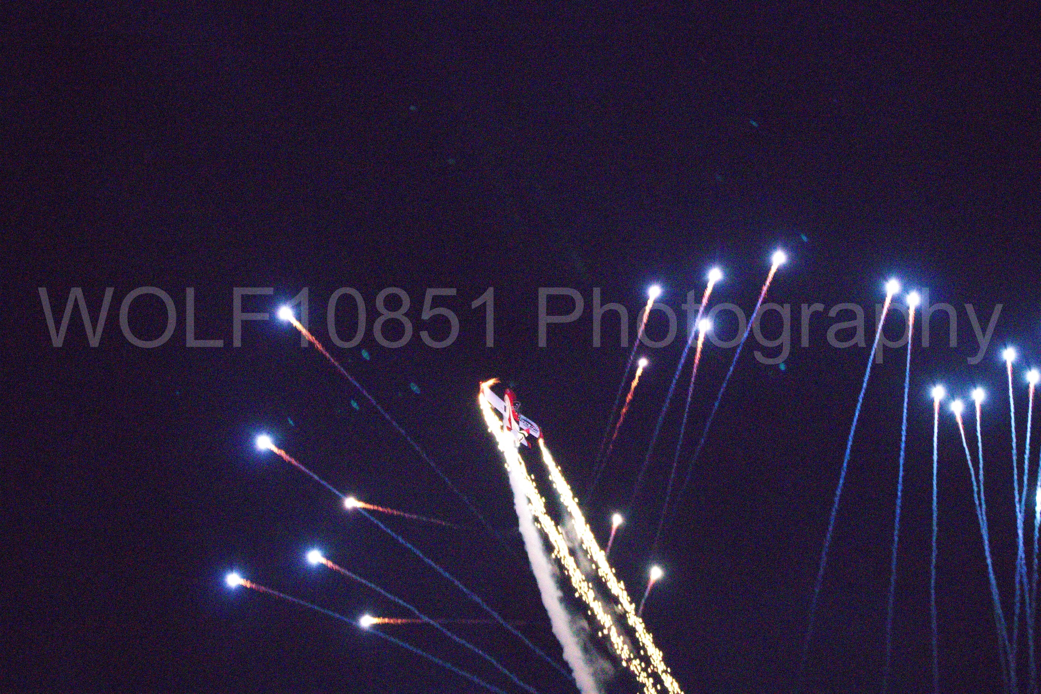 Aviation photography by WOLF10851 featuring California Capital Airshow 2018, Night time Air Show, Van RV-8, Redline Airshows.