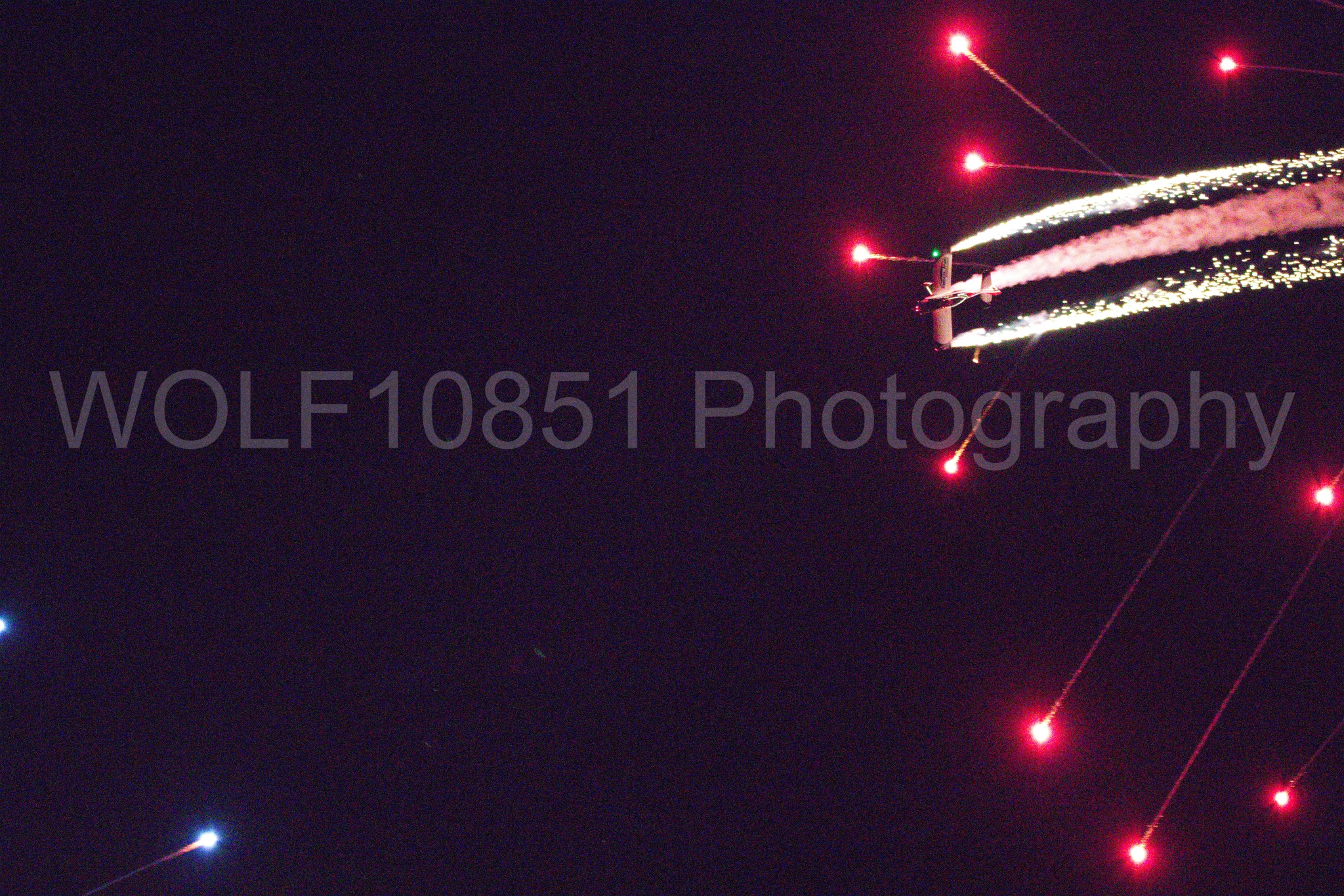 Aviation photography by WOLF10851 featuring California Capital Airshow 2018, Night time Air Show, Van RV-8, Redline Airshows.