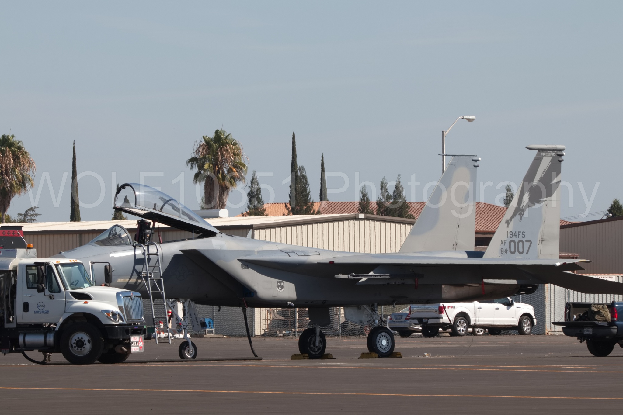 Aviation photography by WOLF10851 featuring Static Display, F-15 Eagle, California Capital Airshow 2018.