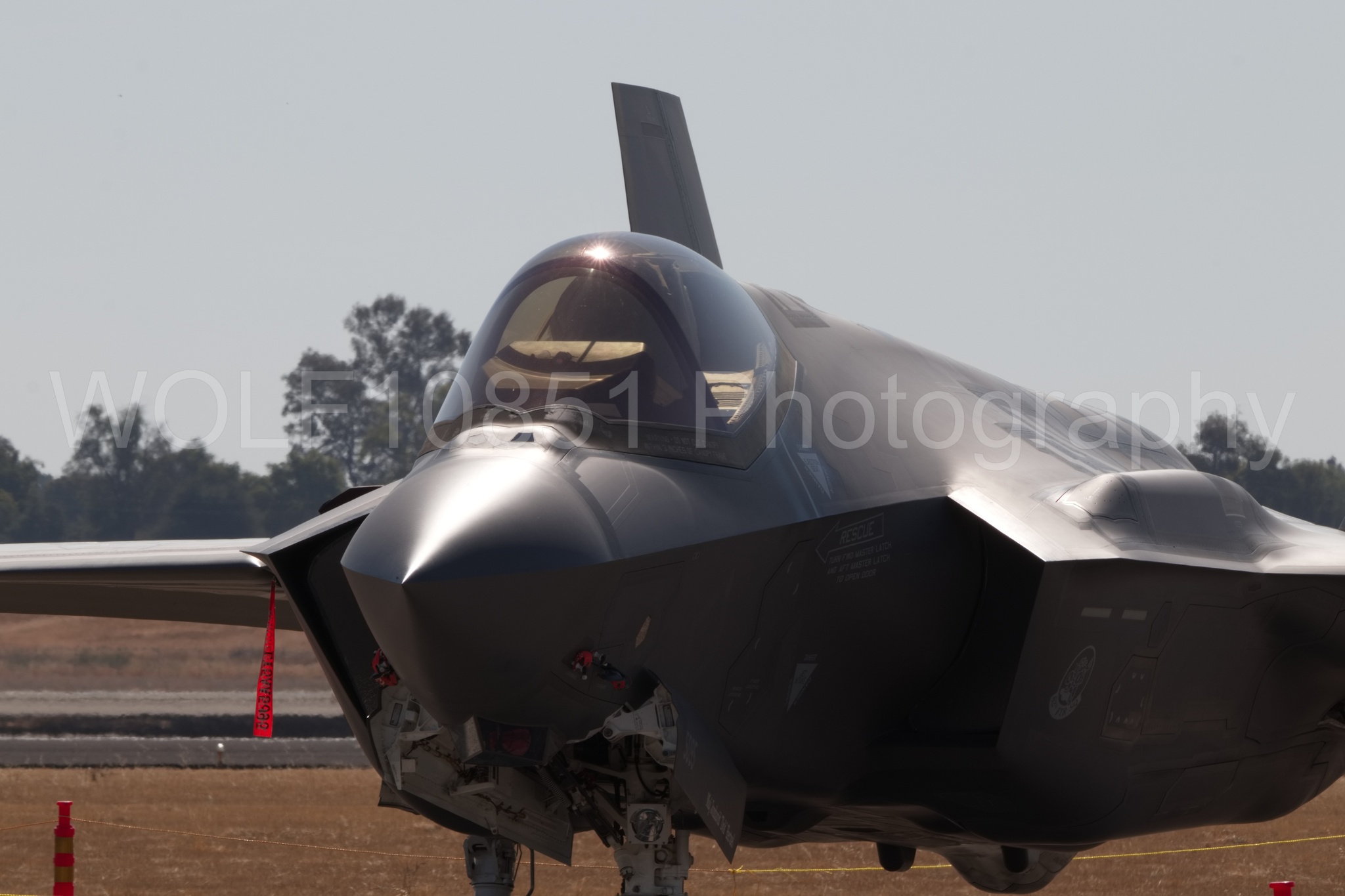 Aviation photography by WOLF10851 featuring Static Display, F-35 Lightning 2, California Capital Airshow 2018.