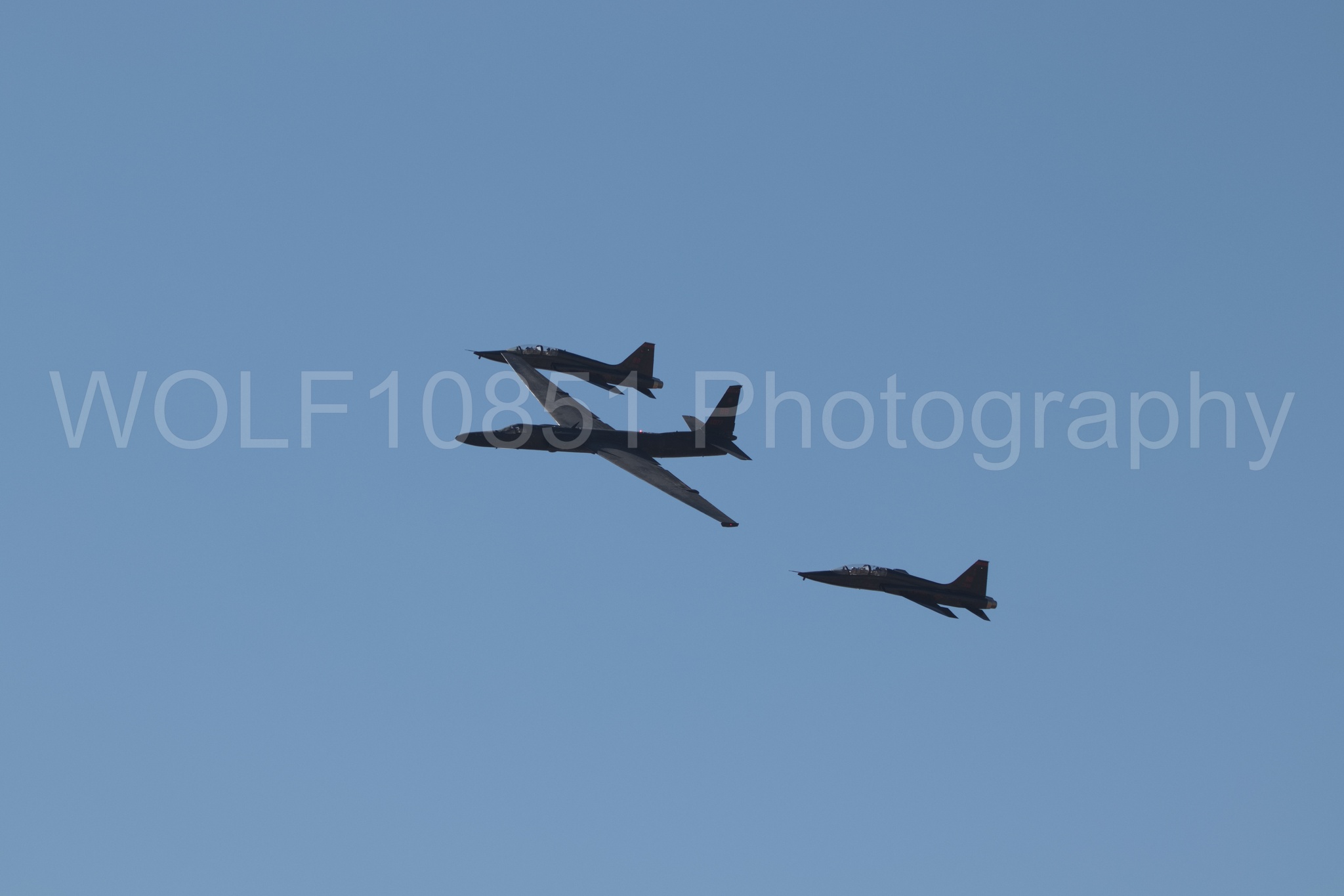 Aviation photography by WOLF10851 featuring T-38 Talon, U-2 Dragon Lady, California Capital Airshow 2018.