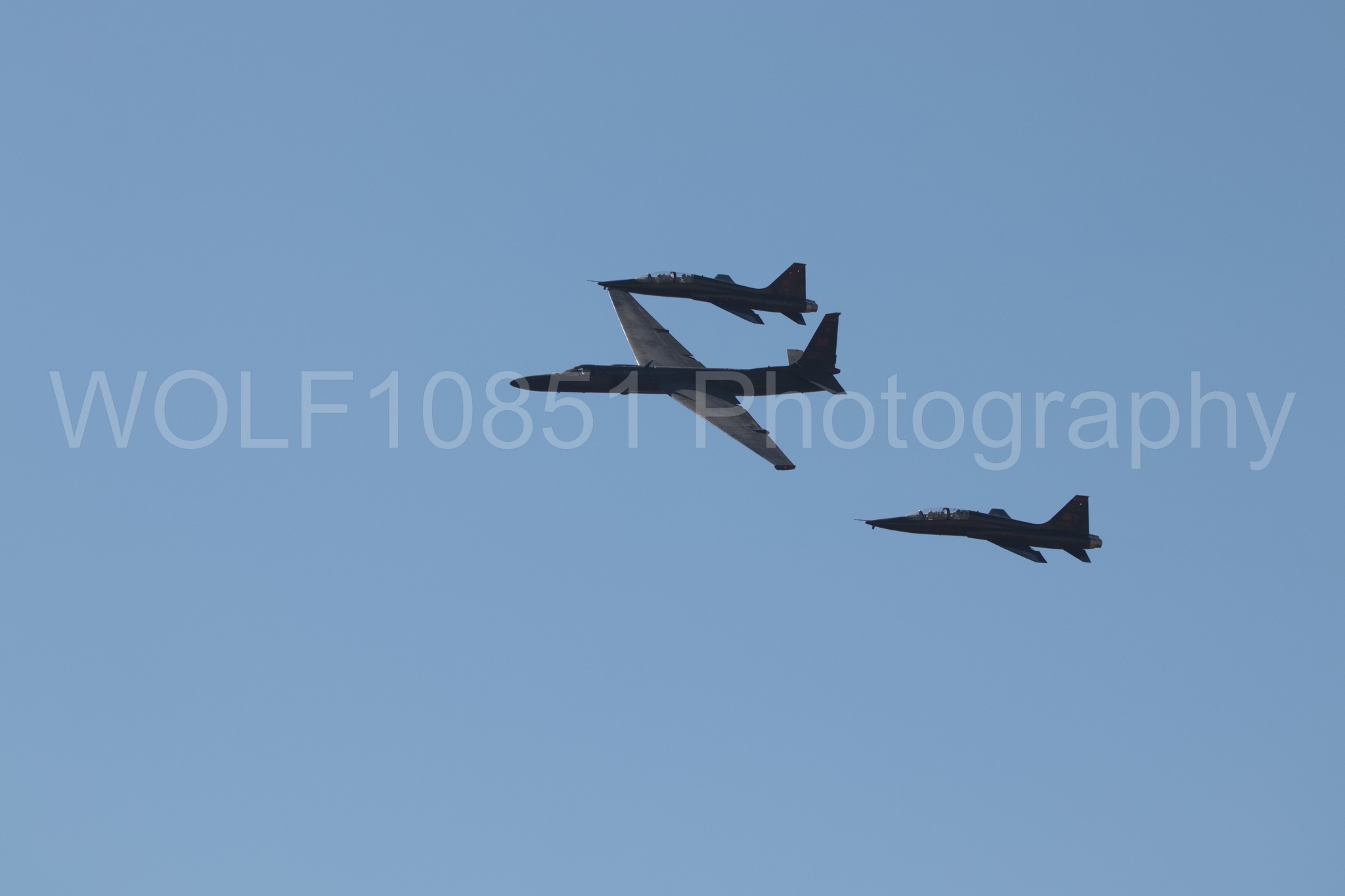 Aviation photography by WOLF10851 featuring T-38 Talon, U-2 Dragon Lady, California Capital Airshow 2018.