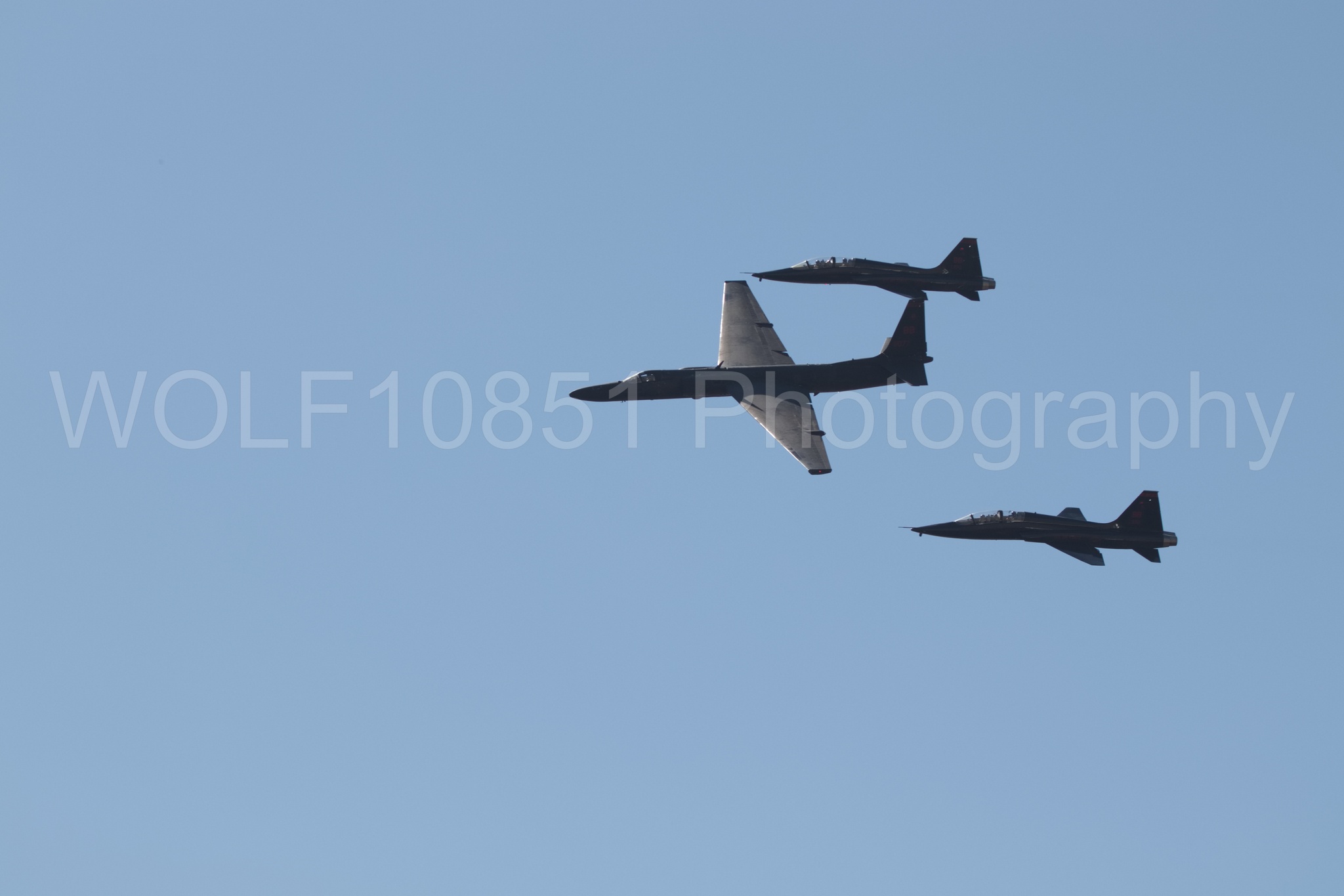 Aviation photography by WOLF10851 featuring T-38 Talon, U-2 Dragon Lady, California Capital Airshow 2018.