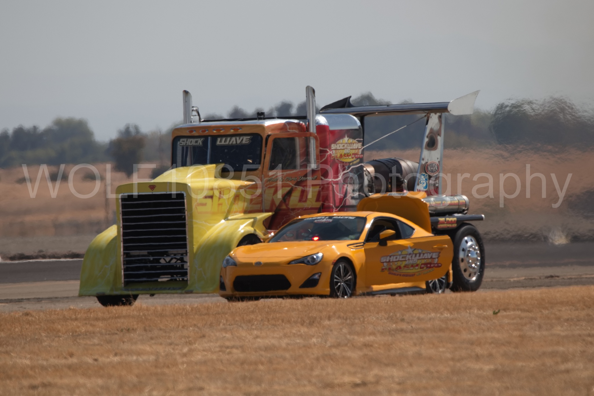 Aviation photography by WOLF10851 featuring ShockWave Jet Truck, California Capital Airshow 2018.