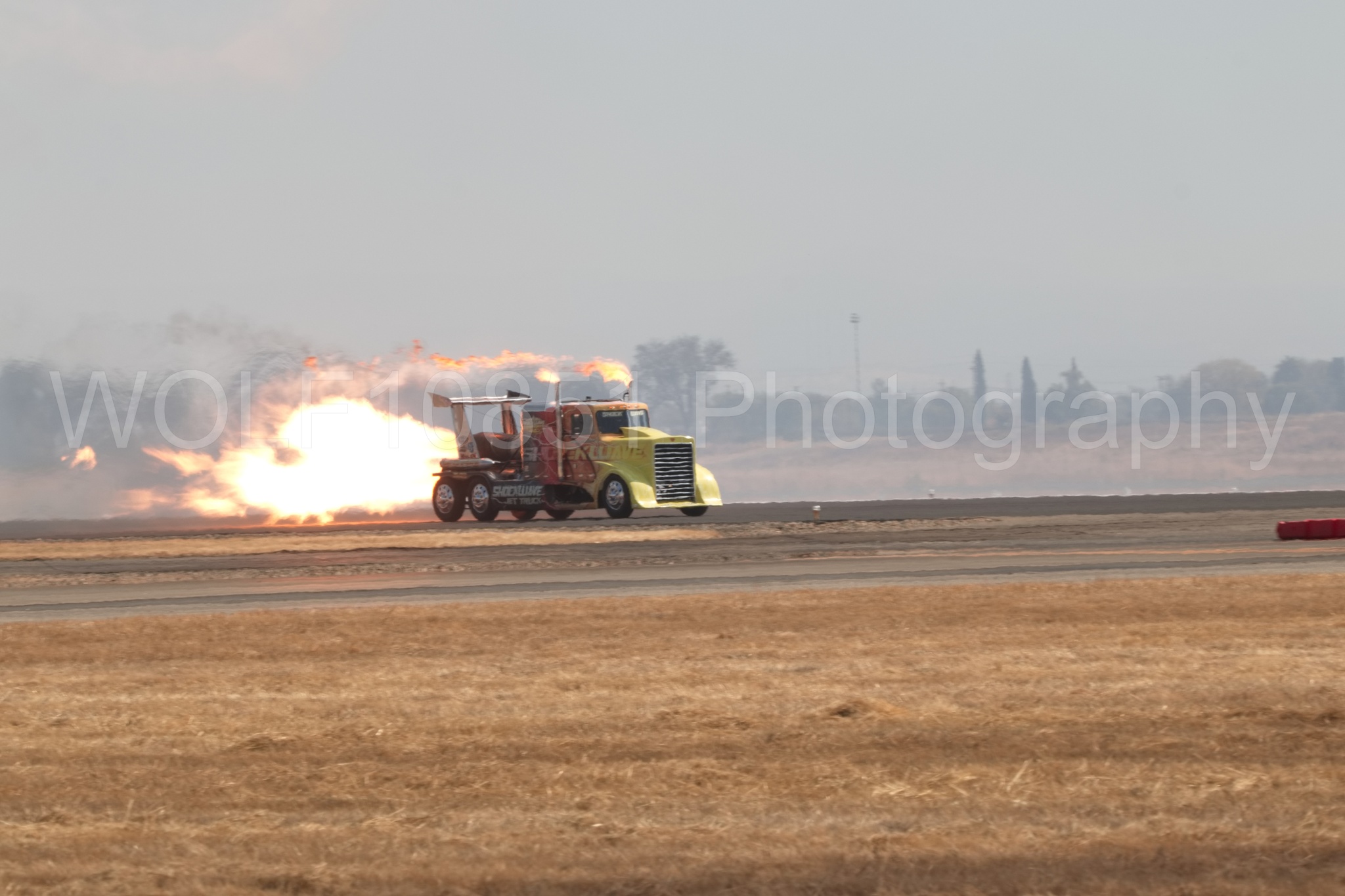 Aviation photography by WOLF10851 featuring ShockWave Jet Truck, California Capital Airshow 2018.