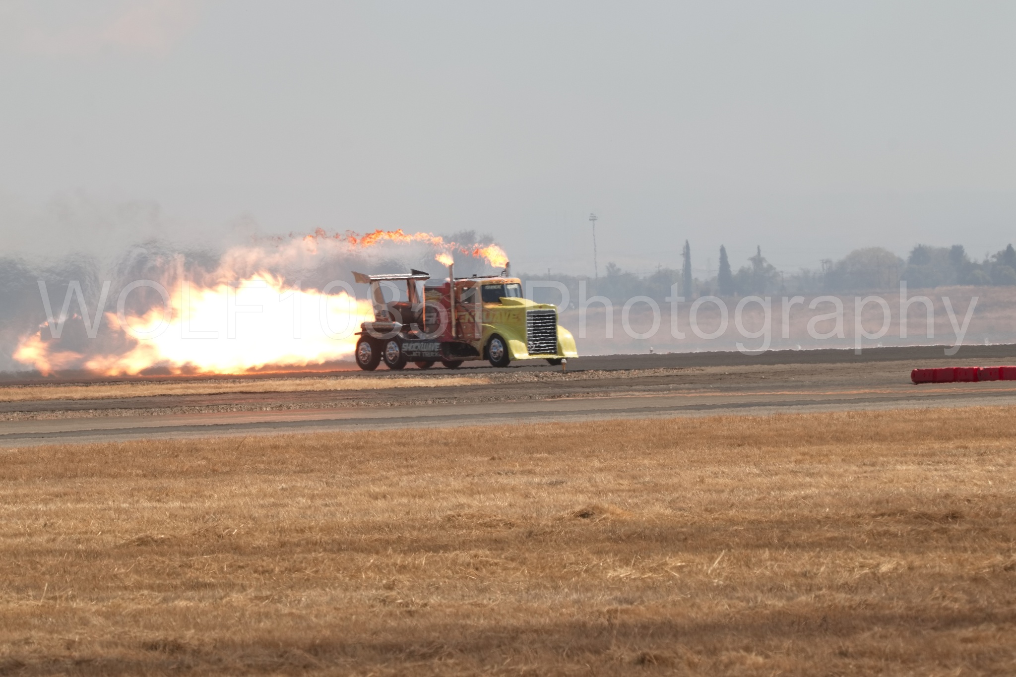 Aviation photography by WOLF10851 featuring ShockWave Jet Truck, California Capital Airshow 2018.