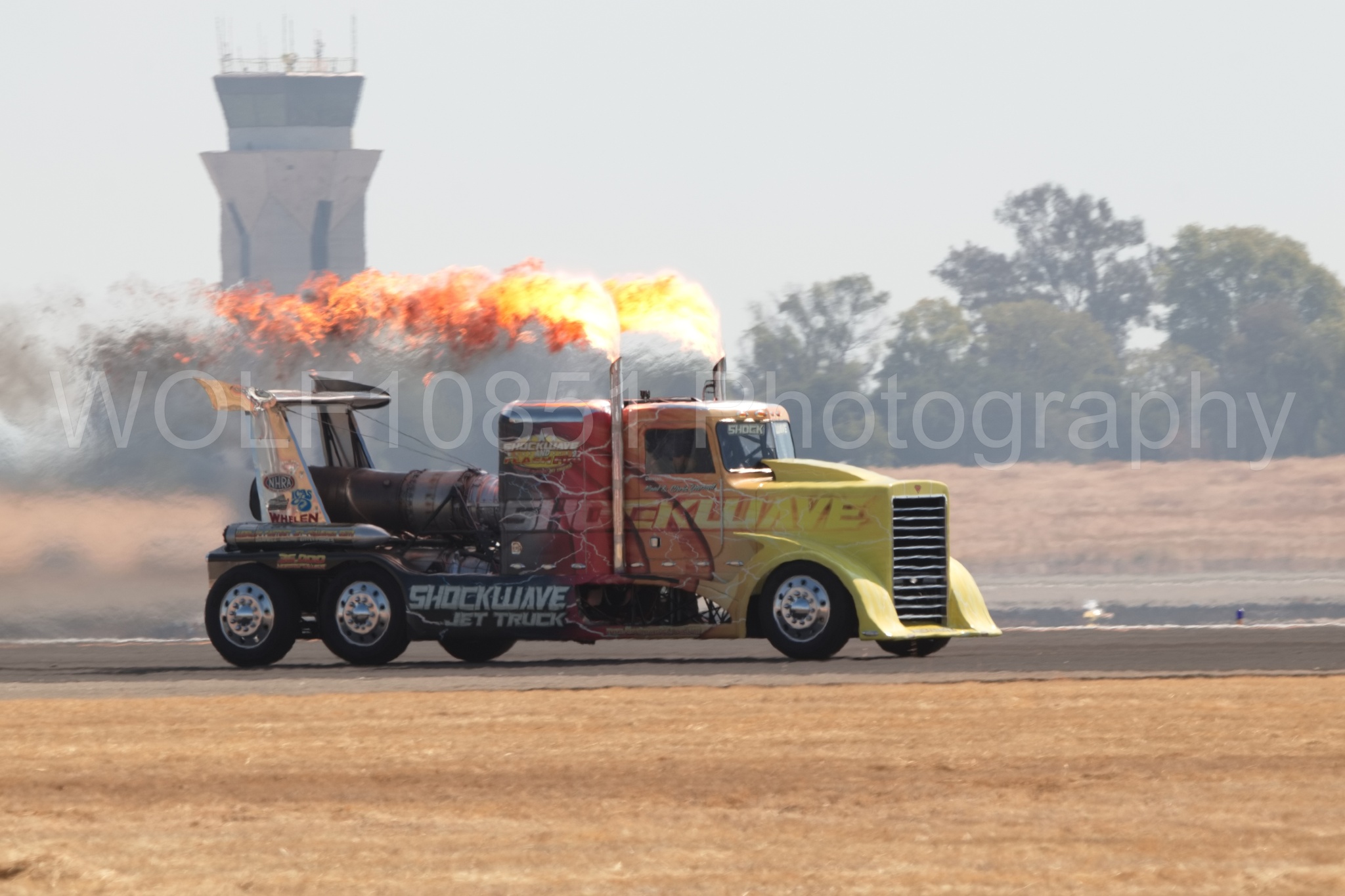 Aviation photography by WOLF10851 featuring ShockWave Jet Truck, California Capital Airshow 2018.