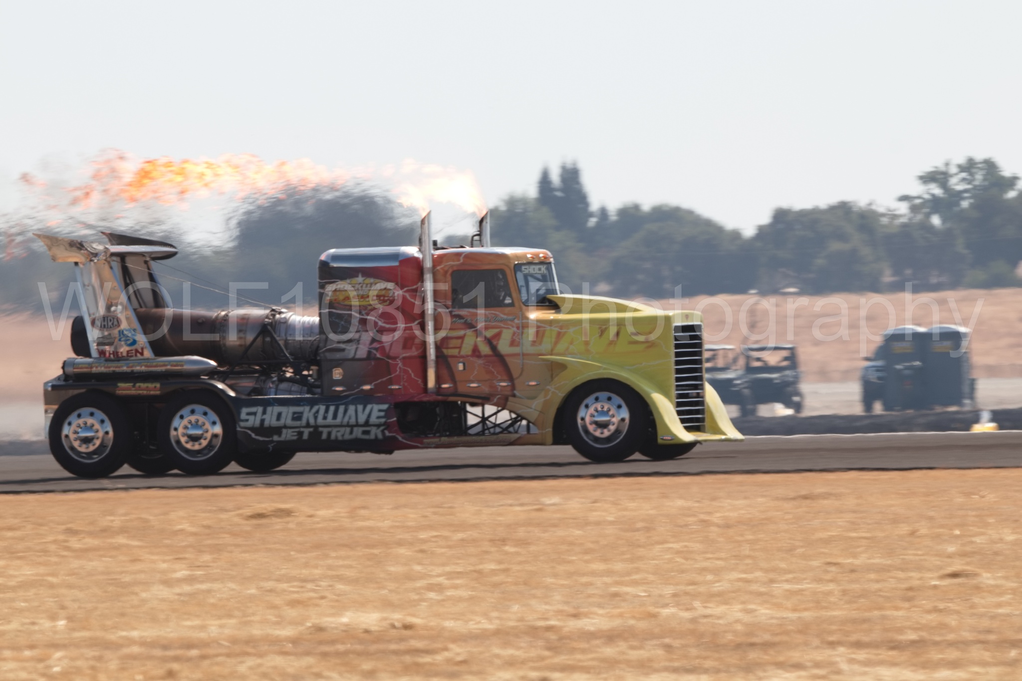 Aviation photography by WOLF10851 featuring ShockWave Jet Truck, California Capital Airshow 2018.