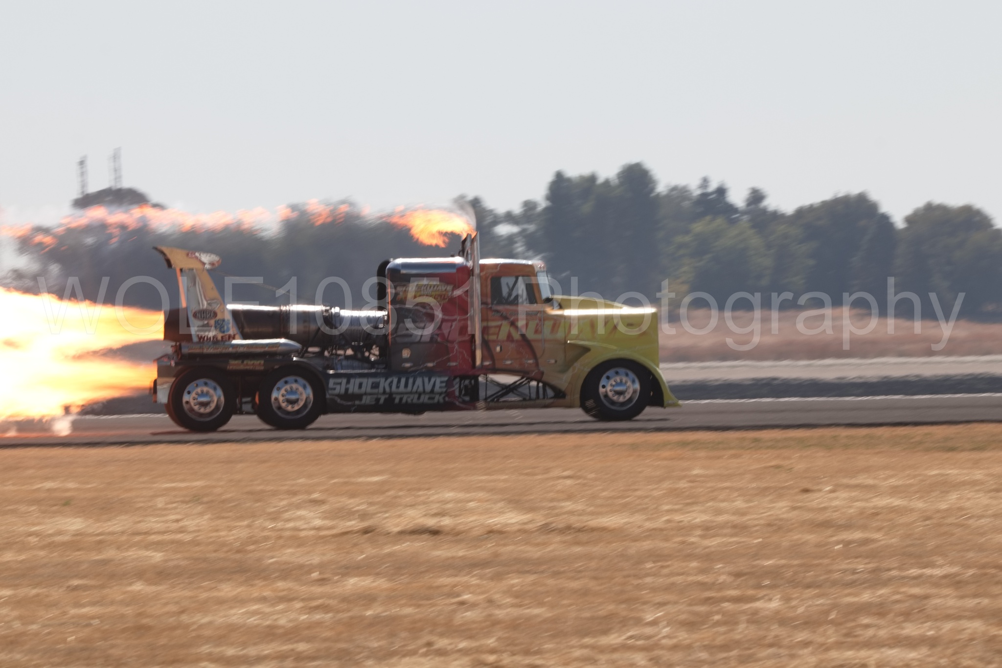 Aviation photography by WOLF10851 featuring ShockWave Jet Truck, California Capital Airshow 2018.