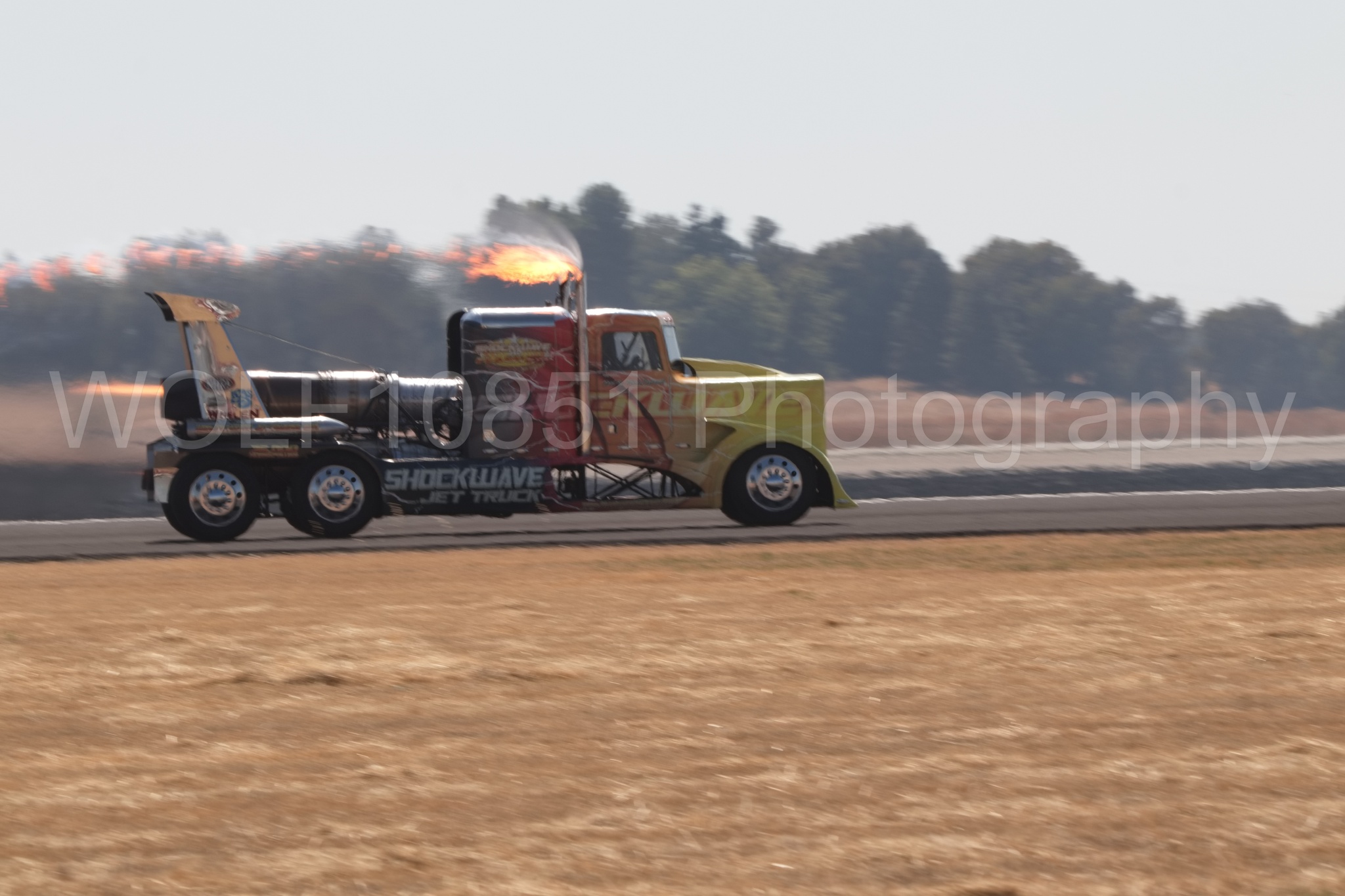 Aviation photography by WOLF10851 featuring ShockWave Jet Truck, California Capital Airshow 2018.
