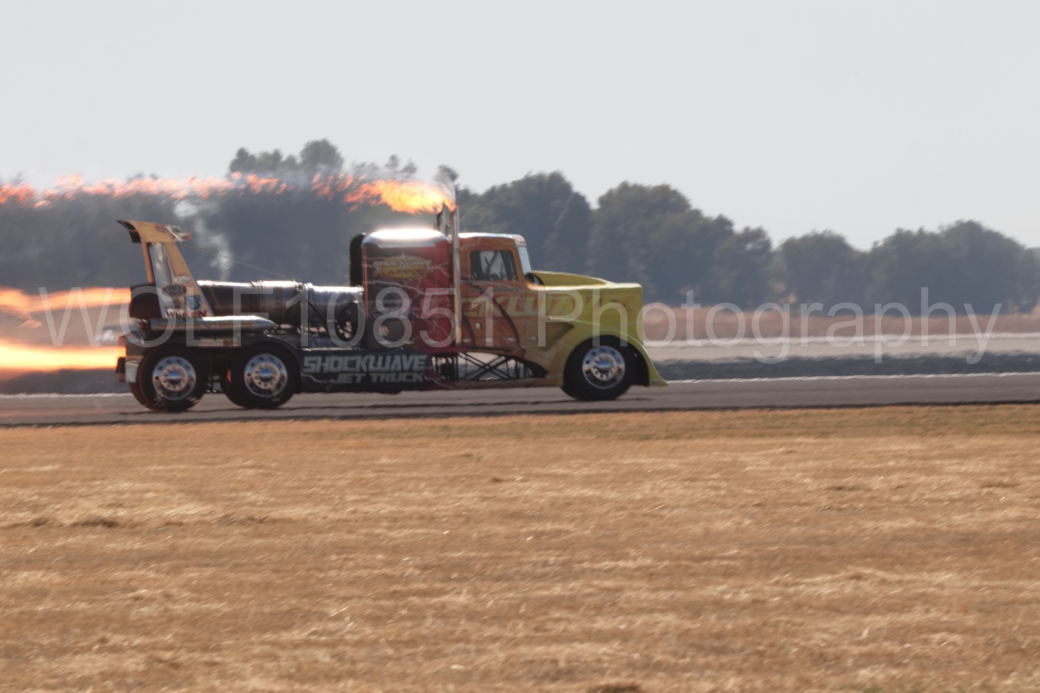 Aviation photography by WOLF10851 featuring ShockWave Jet Truck, California Capital Airshow 2018.