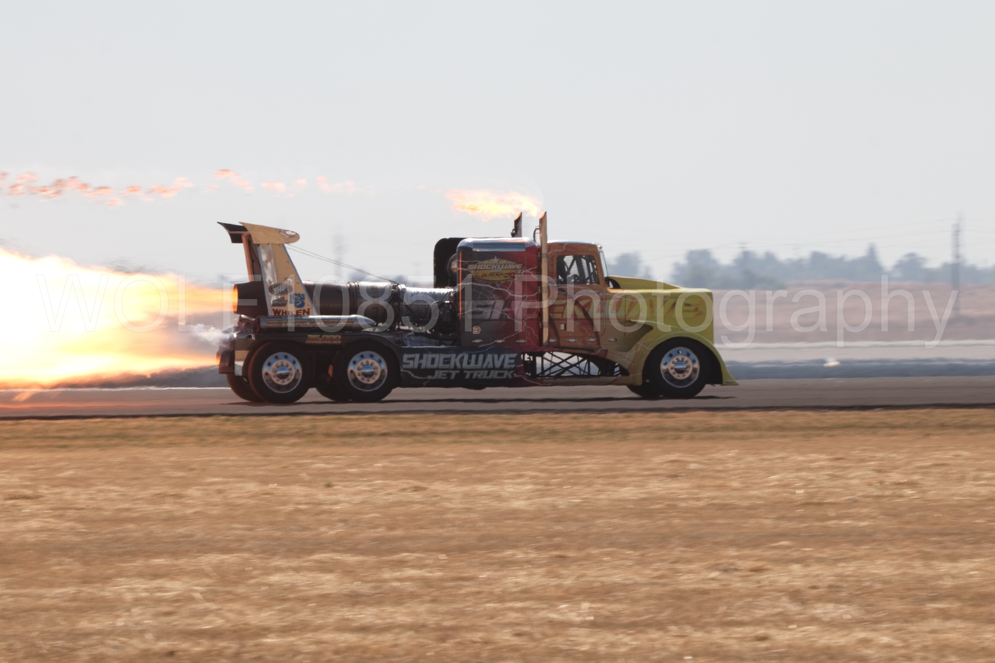 Aviation photography by WOLF10851 featuring ShockWave Jet Truck, California Capital Airshow 2018.