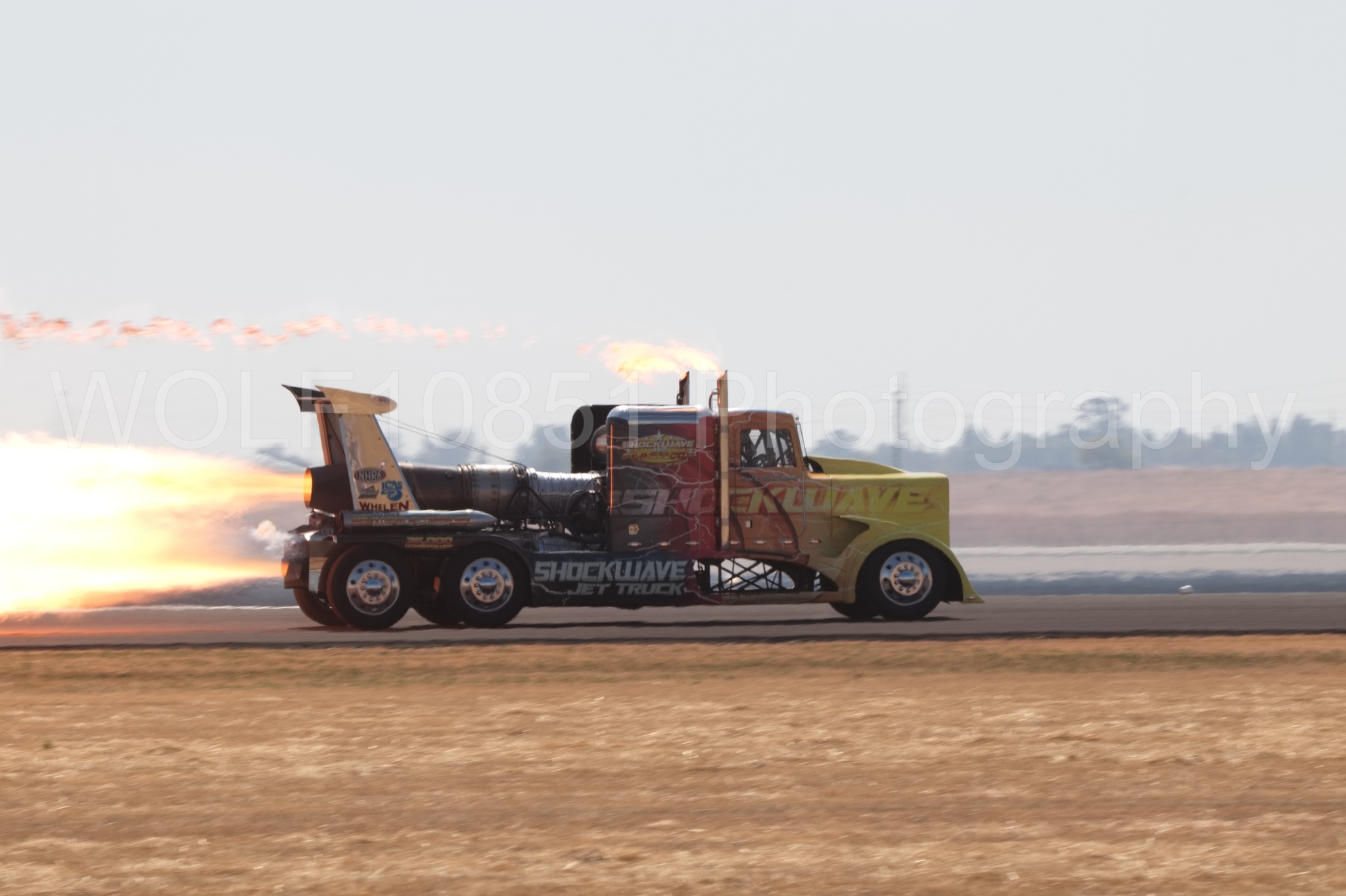 Aviation photography by WOLF10851 featuring ShockWave Jet Truck, California Capital Airshow 2018.