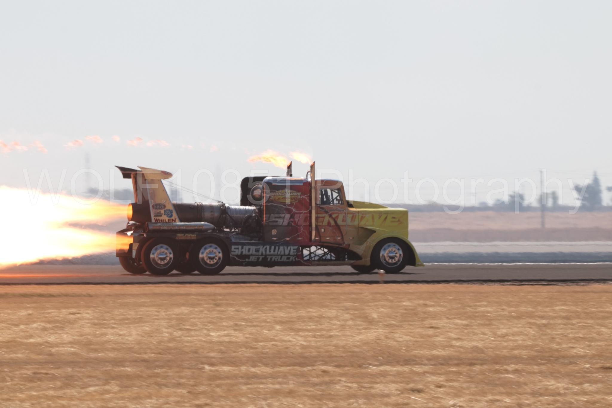 Aviation photography by WOLF10851 featuring ShockWave Jet Truck, California Capital Airshow 2018.