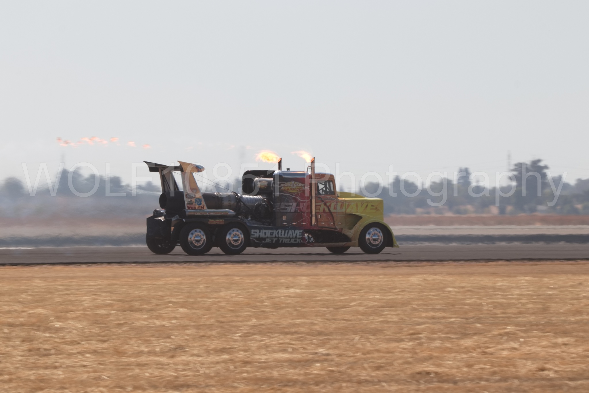 Aviation photography by WOLF10851 featuring ShockWave Jet Truck, California Capital Airshow 2018.