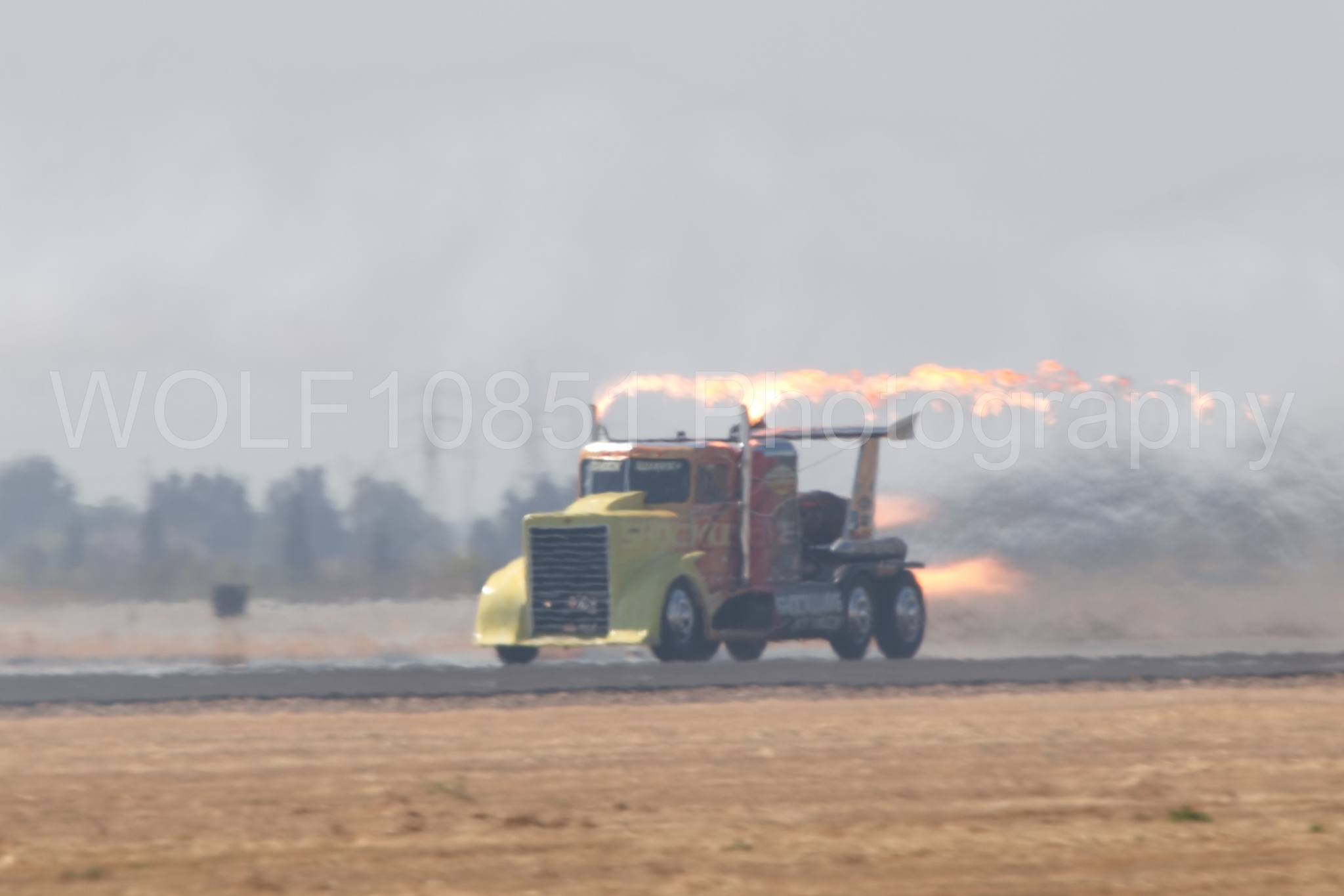 Aviation photography by WOLF10851 featuring ShockWave Jet Truck, California Capital Airshow 2018.