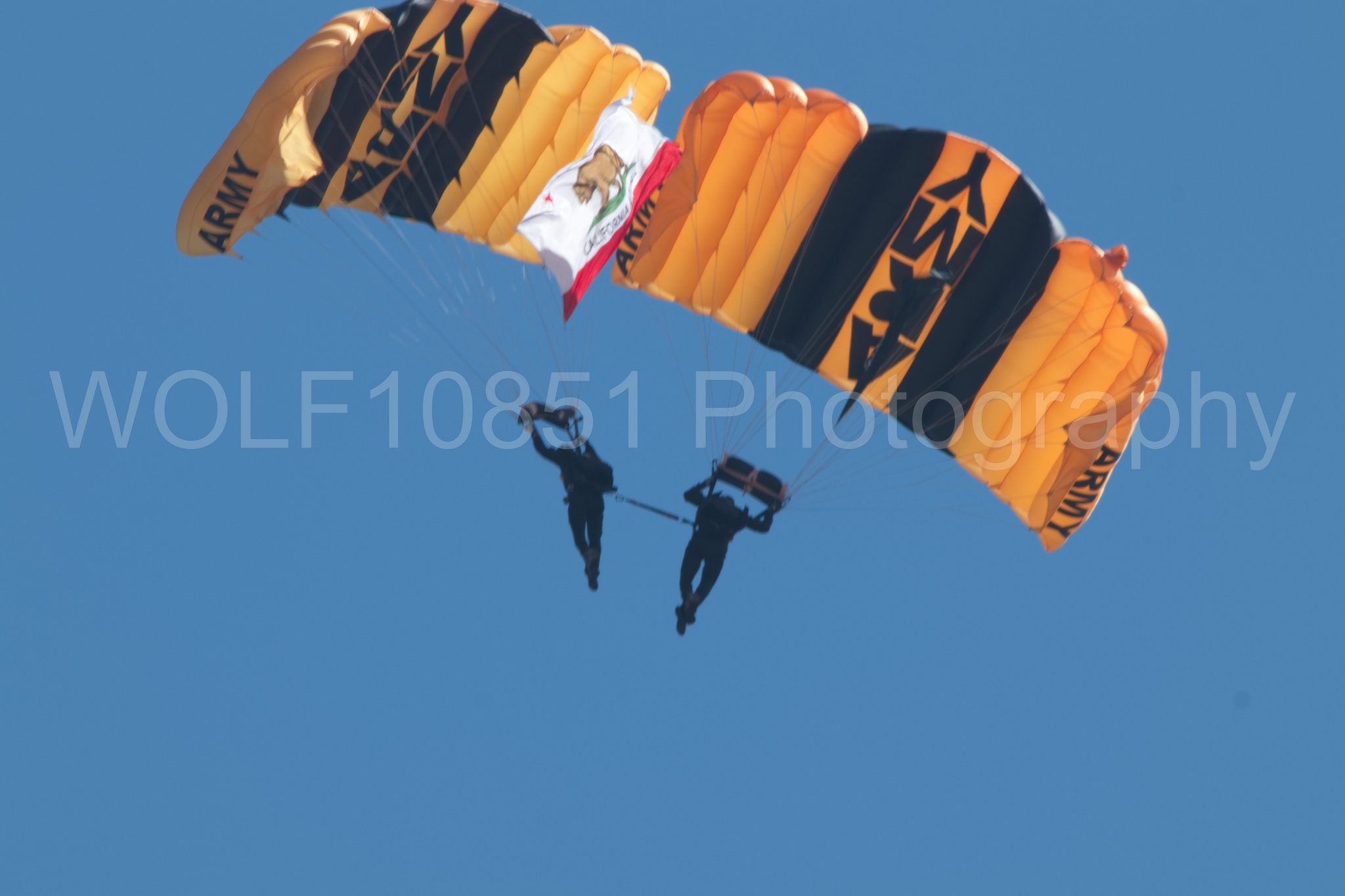 Aviation photography by WOLF10851 featuring Golden Knights, California Capital Airshow 2018.