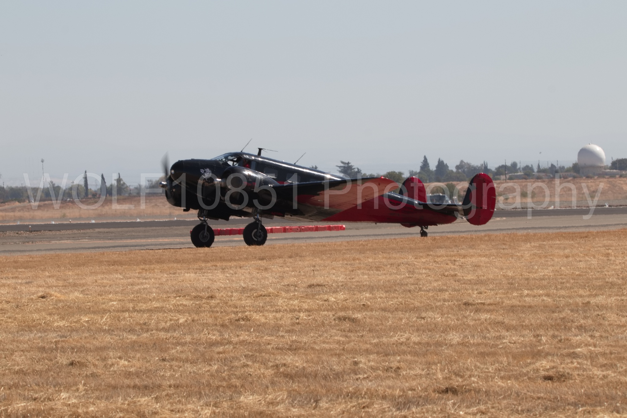 Aviation photography by WOLF10851 featuring Beechcraft Twin Beech 18, California Capital Airshow 2018, Younkin airshows, AT-7C.