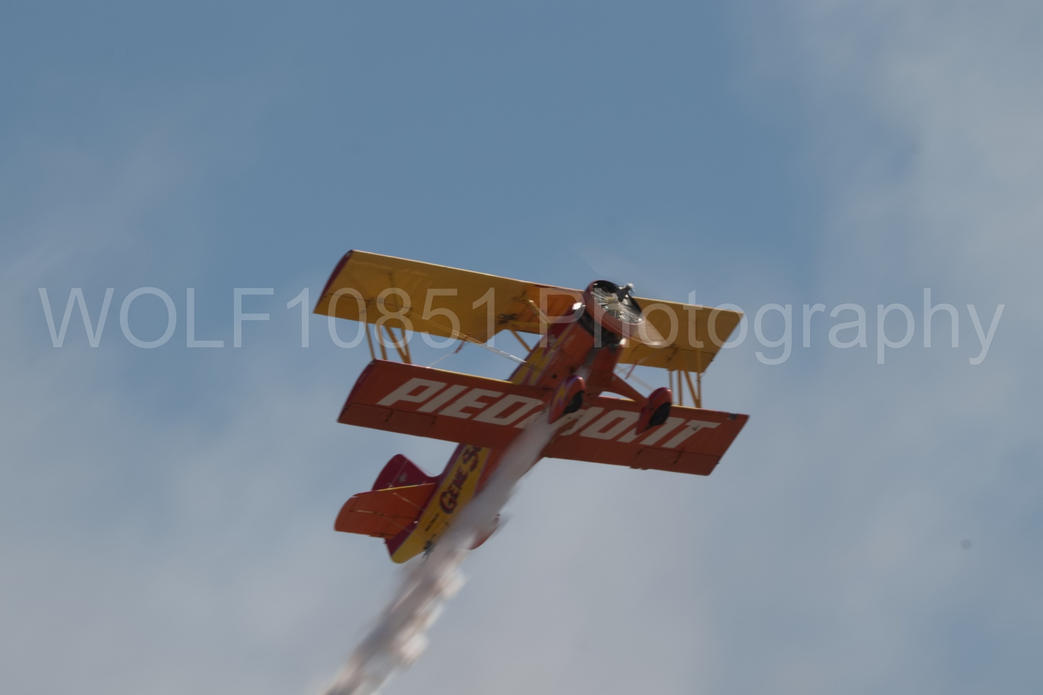 Aviation photography by WOLF10851 featuring California Capital Airshow 2018, Gene Soucy, AG Cat.