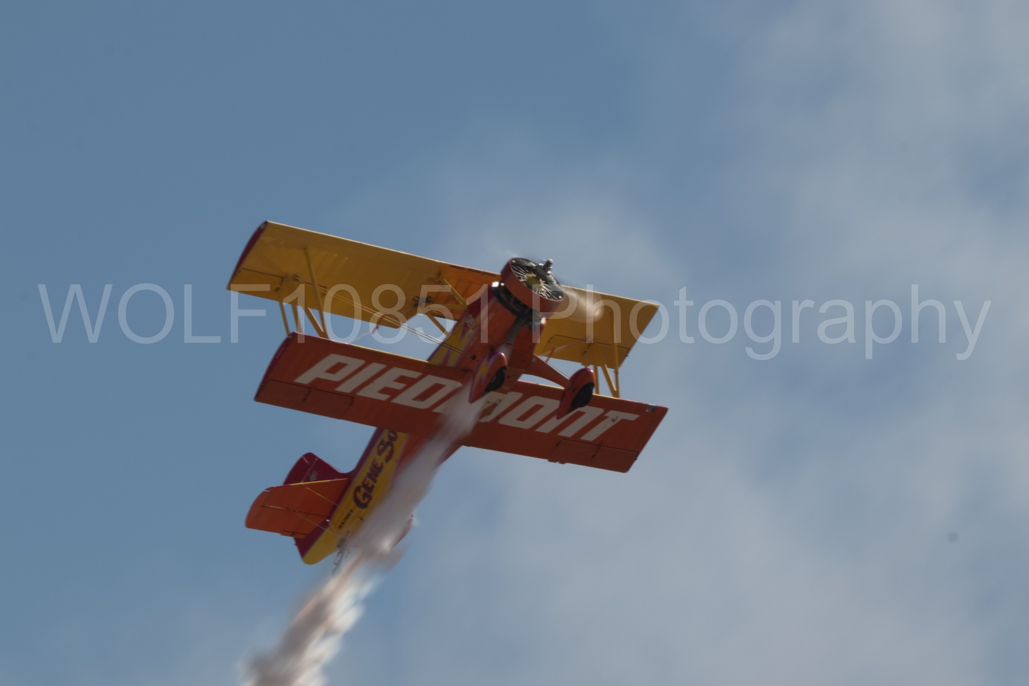 Aviation photography by WOLF10851 featuring California Capital Airshow 2018, Gene Soucy, AG Cat.