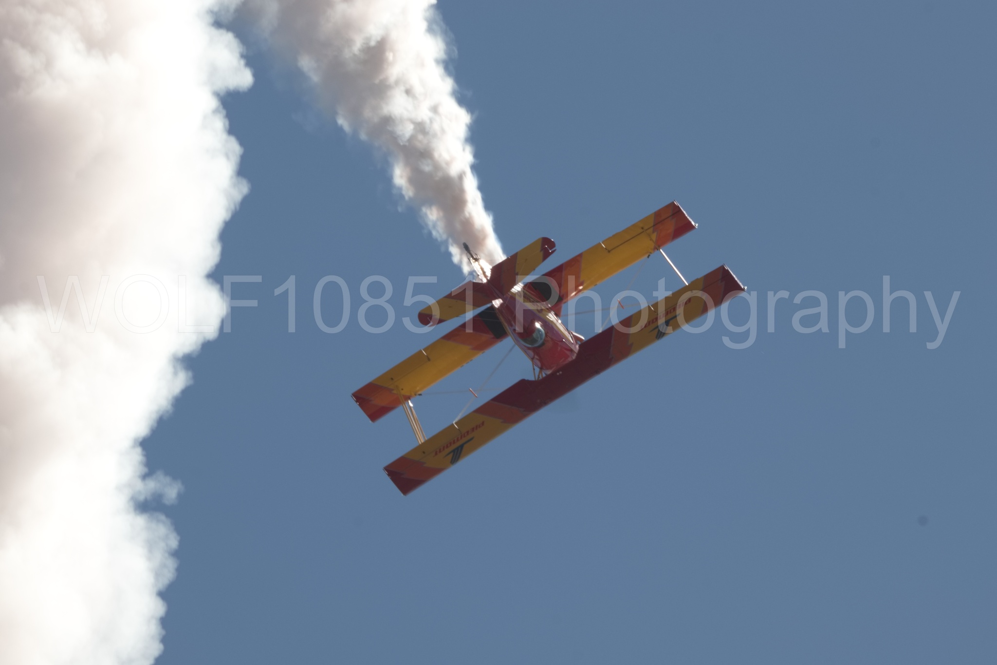 Aviation photography by WOLF10851 featuring California Capital Airshow 2018, Gene Soucy, AG Cat.
